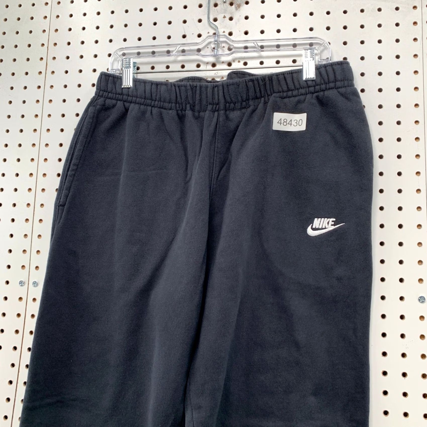 Nike Nike Sportswear Club Fleece Sweatpants Mens XL Black Joggers BV2707-010 Size US 33 - 4 Thumbnail