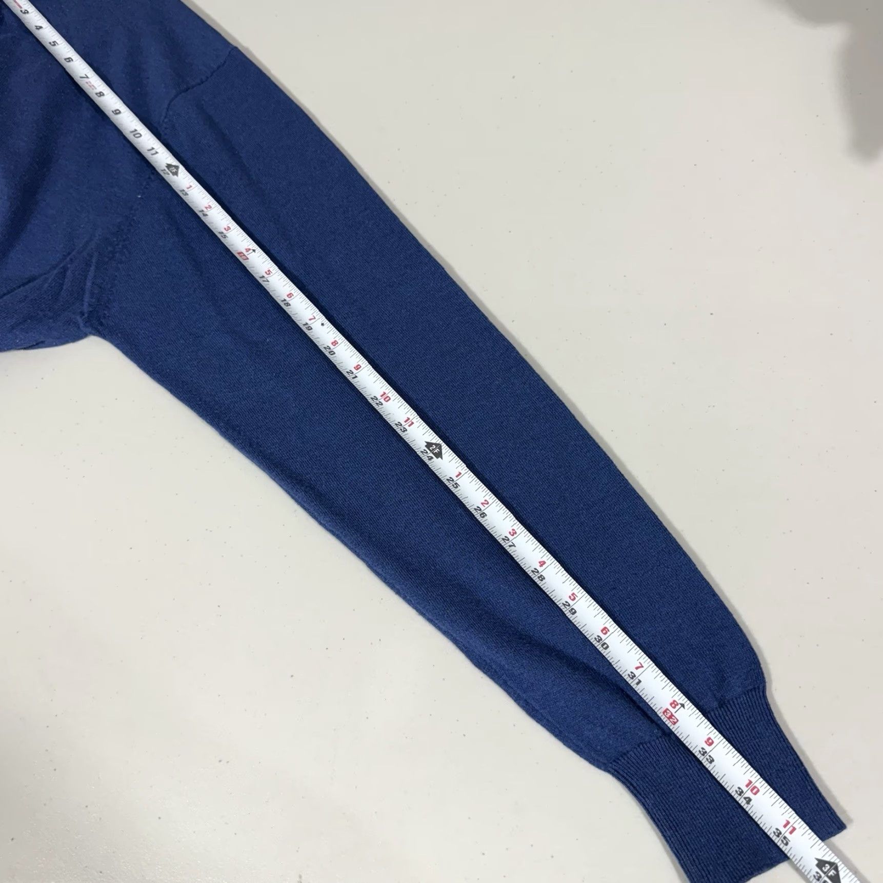 Vintage VINTAGE Luca diMarco Shirt XL Blue Silk/Cotton 1/4 Zip Collared 90s Men’s Slim/Luxury Brand: Luca diMarco 1/4 Zip Faint stain on front Size US XL / EU 56 / 4 - 5 Thumbnail