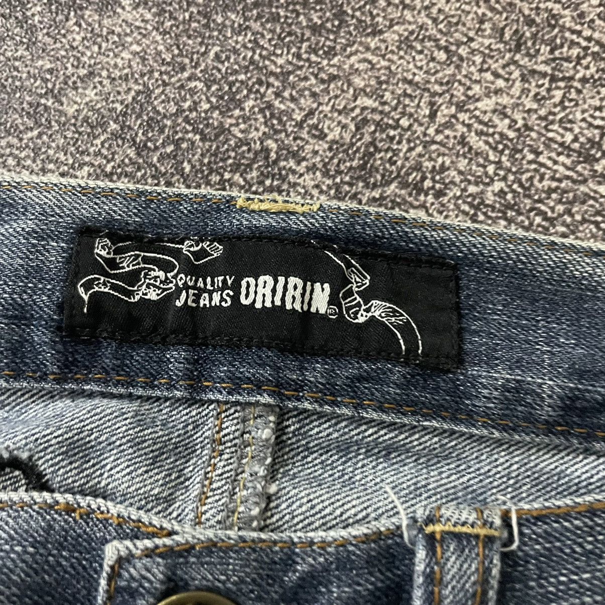 Beauty Beast × Le Grande Bleu (L.G.B.) × Tornado Mart Oririn embroidery logo denim pants Size US 31 - 5 Thumbnail