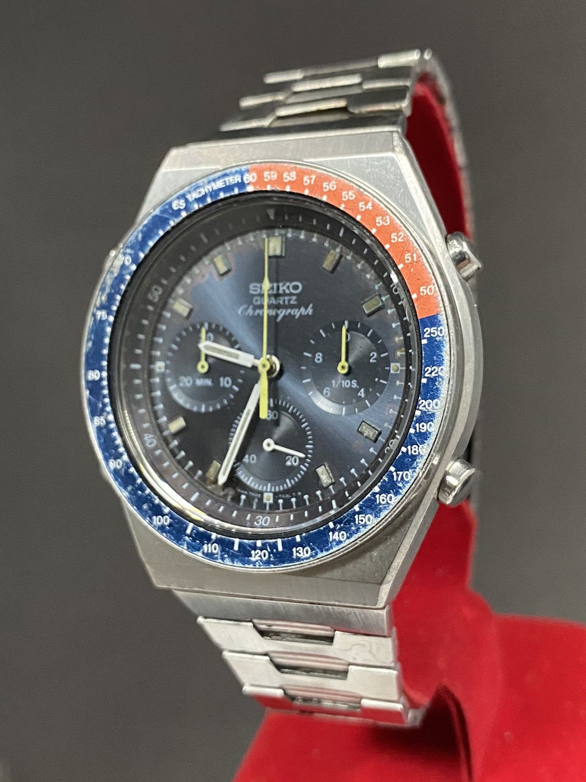 Seiko × Vintage Vintage SEIKO Pepsi 7A28-703A Chronograph Quartz Men’s Watch Size ONE SIZE - 8 Thumbnail