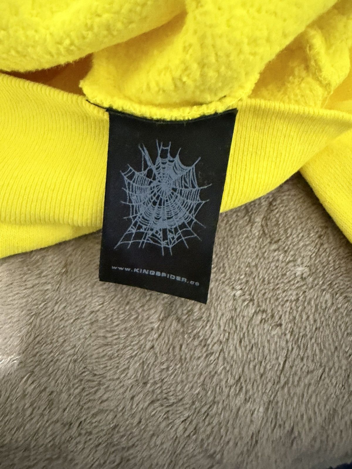Sp5der SP5DER YELLOW LEGACY HOODIE Size US M / EU 48-50 / 2 - 7 Thumbnail