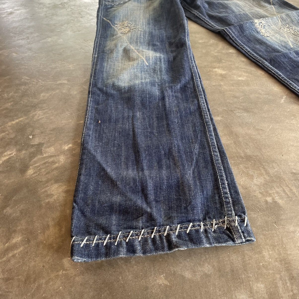 Tornado Mart Antik Denim Jeans Made In USA Vintage Distressed Denim Pants Size US 30 / EU 46 - 10 Thumbnail