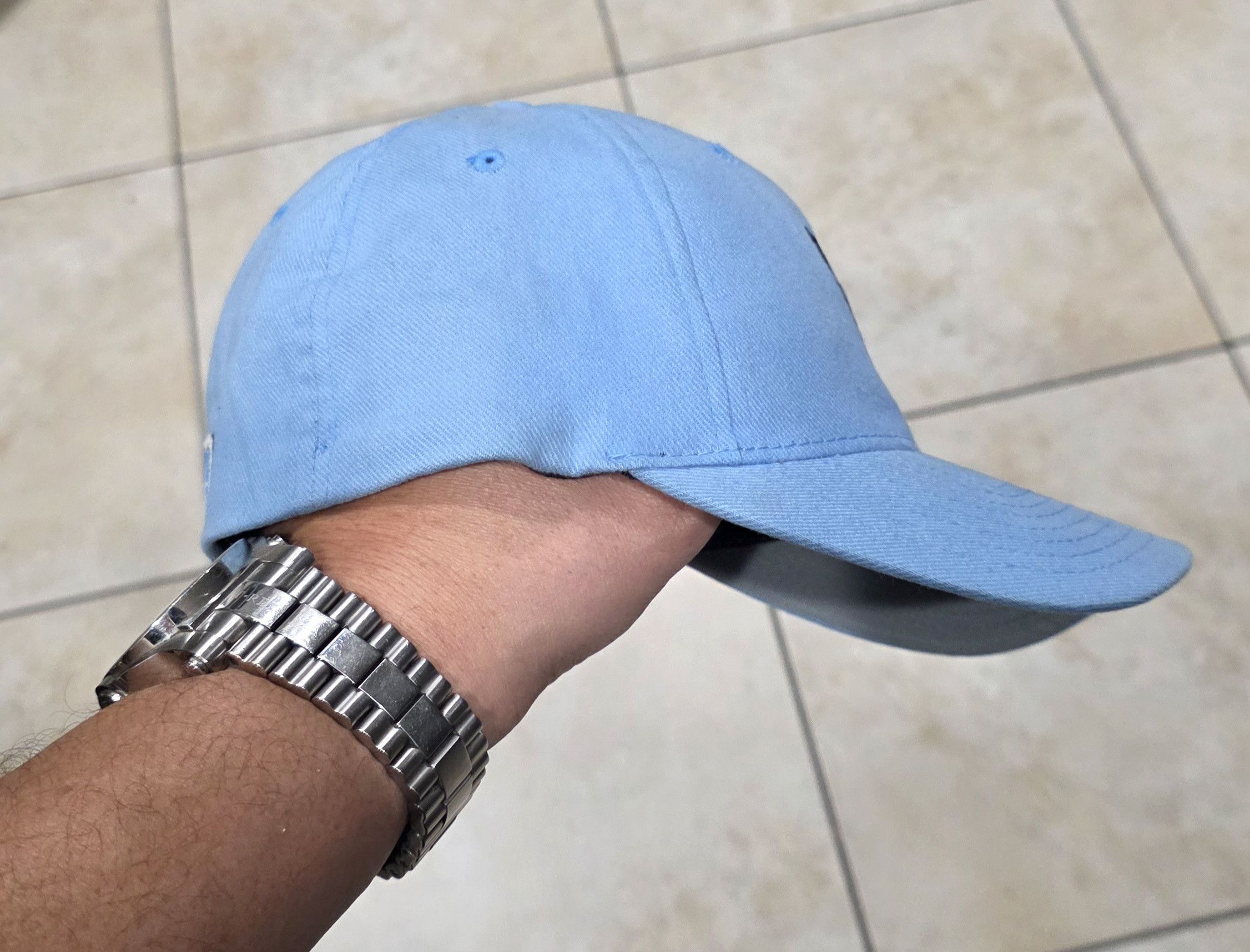 Jordan Brand Jordan Brand Vintage UNC Fitted Hat NCAA Basketball Cap Size ONE SIZE - 5 Thumbnail