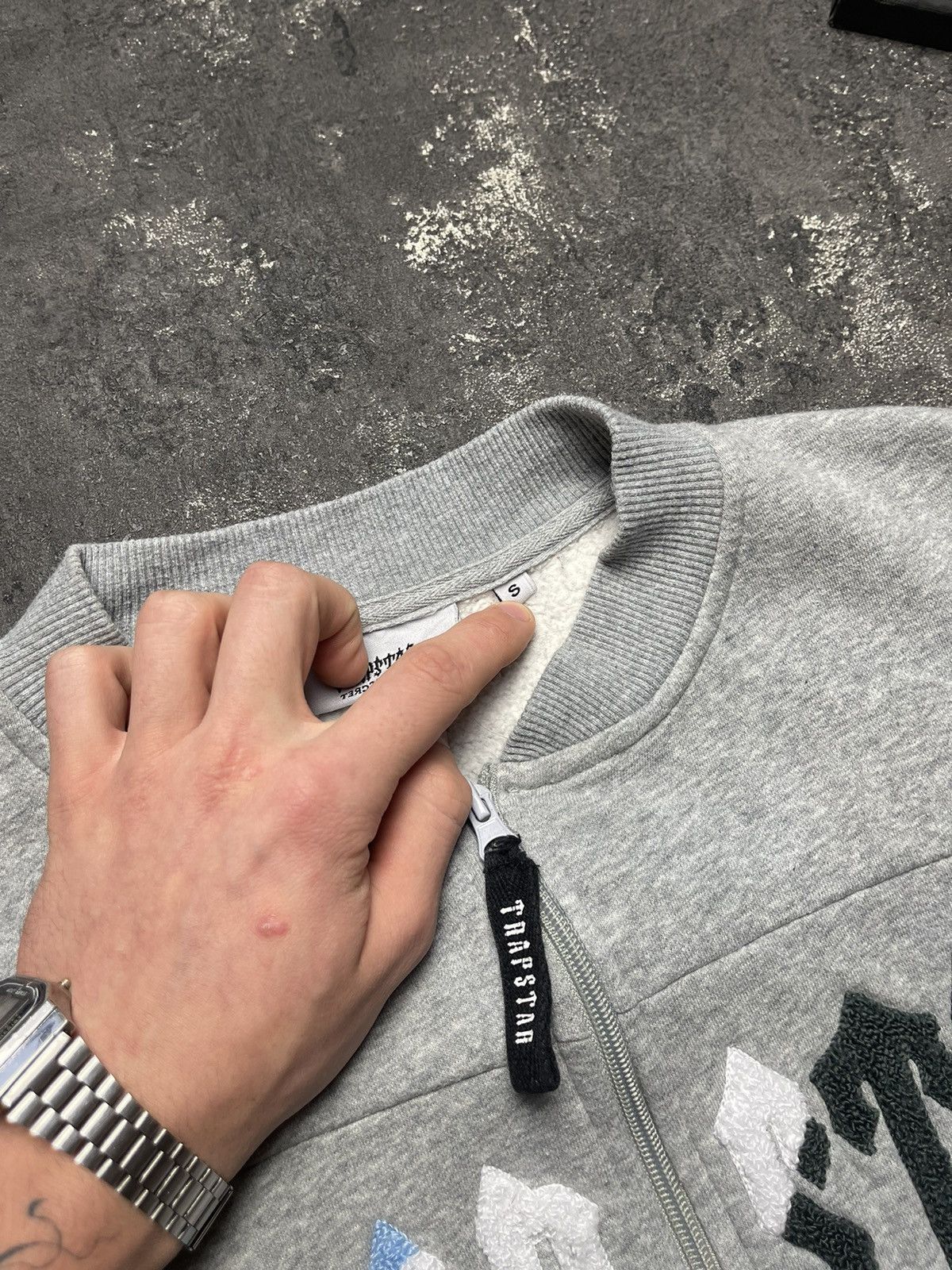 Trapstar London × Vintage Vintage TrapStar Zipped Hoodie Drill Style Size US S / EU 44-46 / 1 - 4 Thumbnail