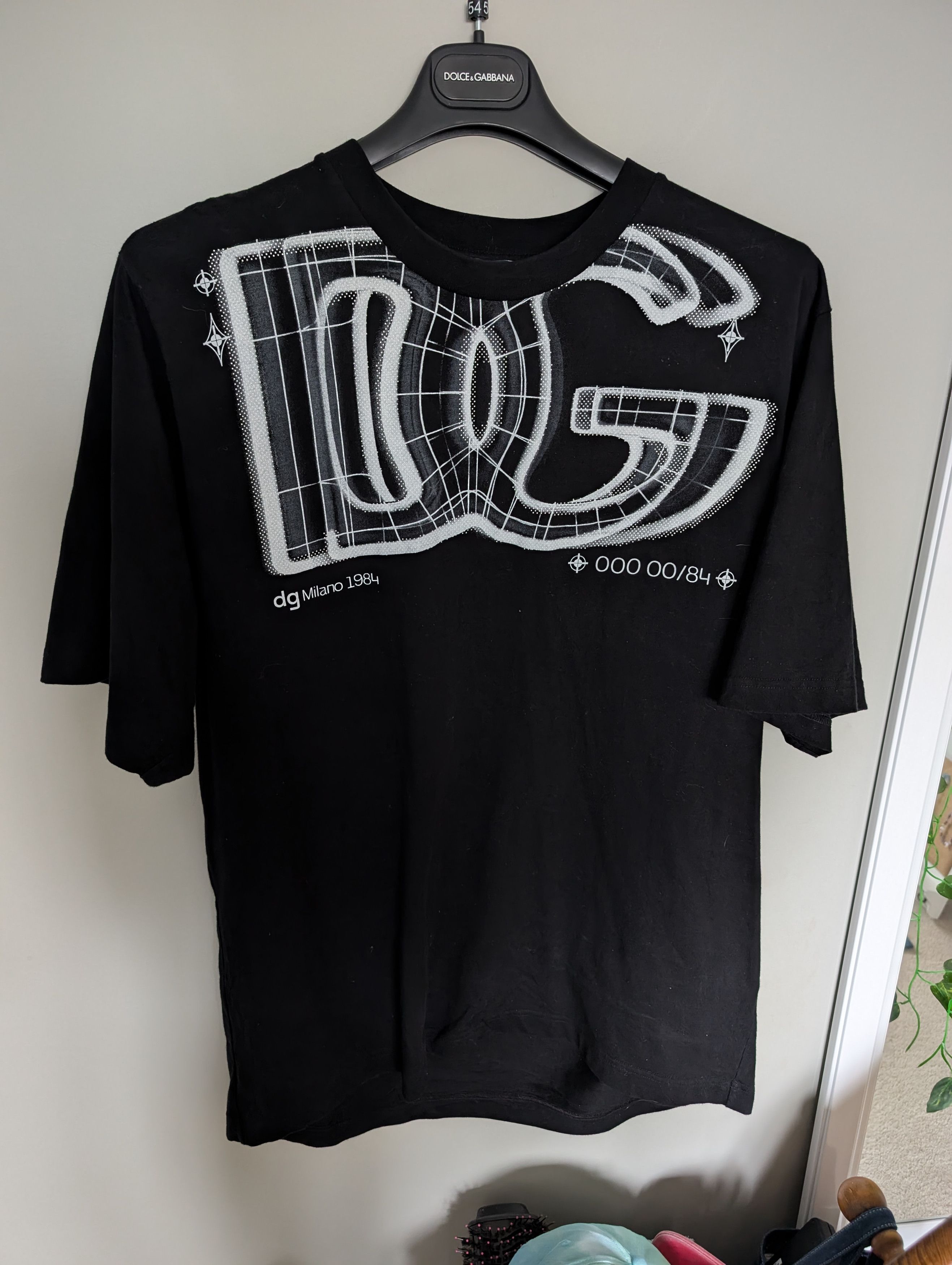 Dolce & Gabbana Wireframe T-Shirt Size US L / EU 52-54 / 3 - 1 Thumbnail