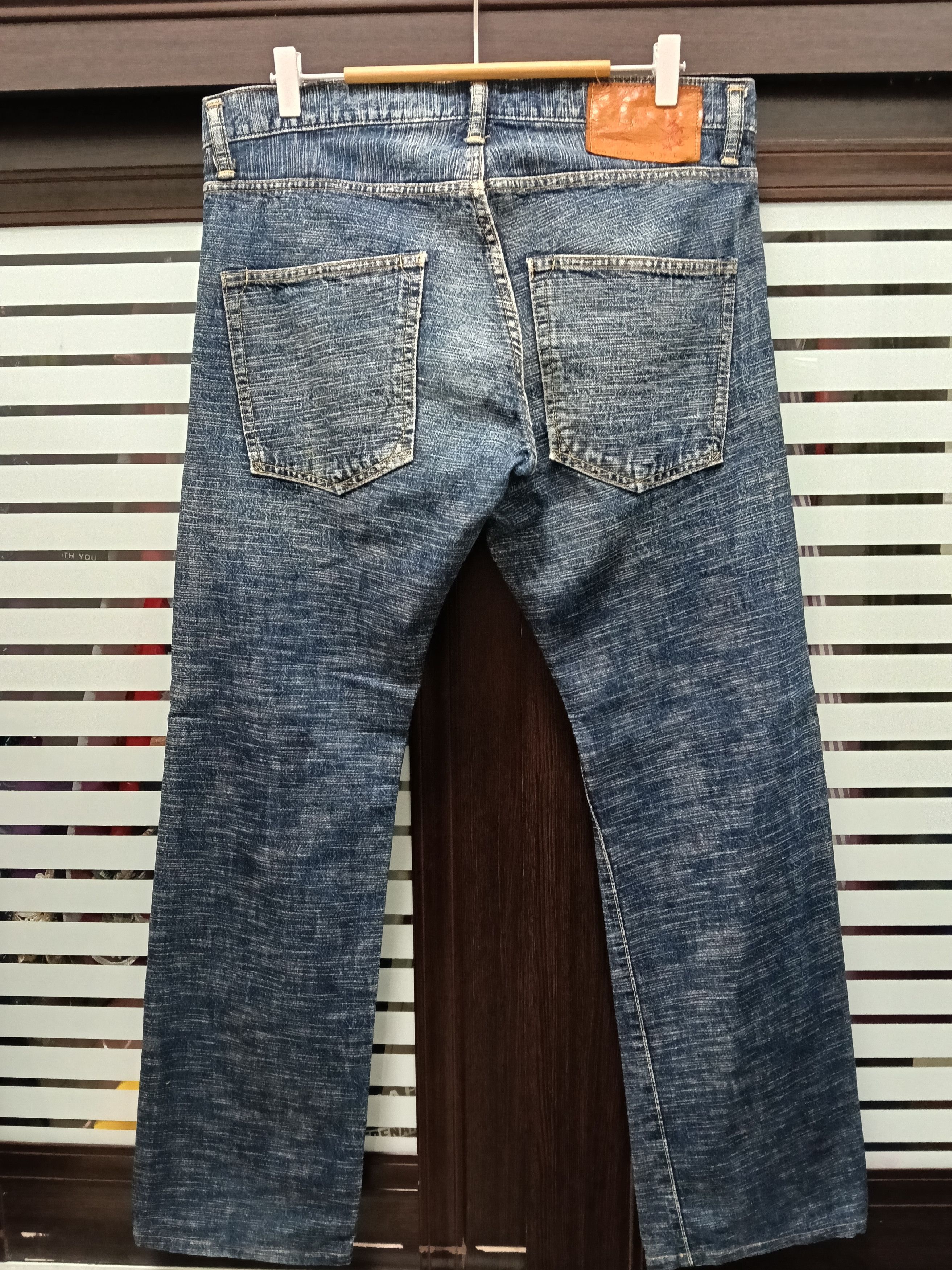 Japanese Brand (33) Ku Denim Melt Into The Universe Lot 515653. Size US 33 - 8 Thumbnail