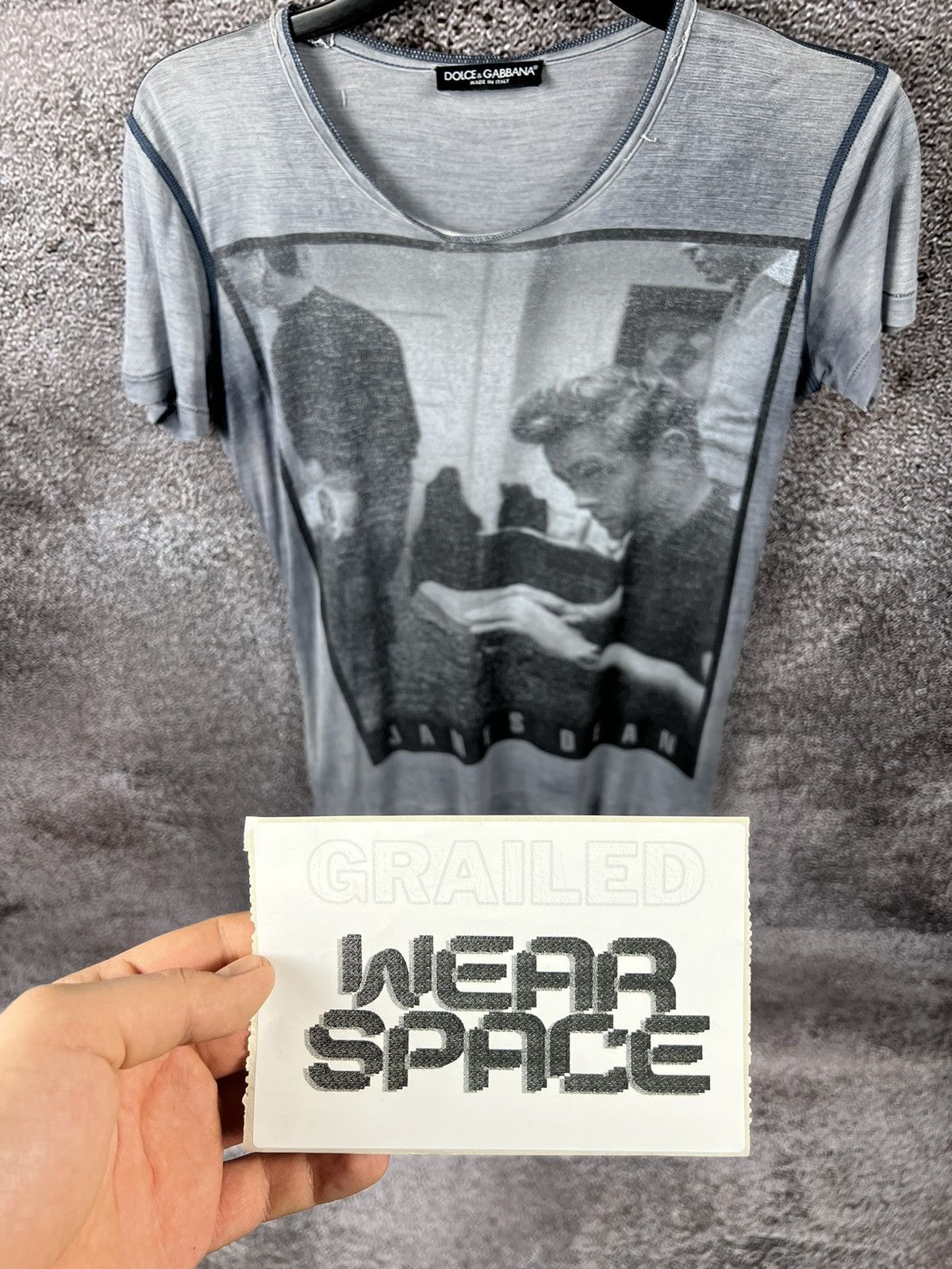 Dolce & Gabbana Mainline Dolce & Gabbana James Dean Mesh Top Size M / US 6-8 / IT 42-44 - 14 Thumbnail