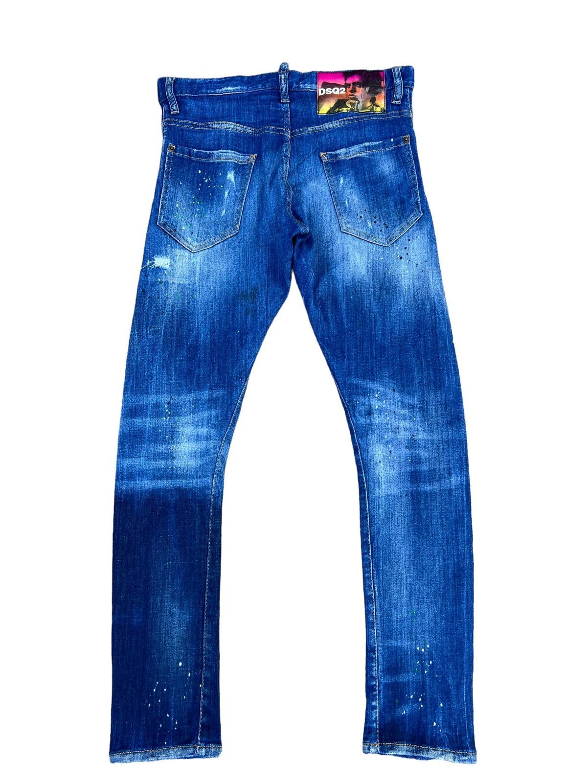 Dsquared2 Dsquared2 Distressed Denim Jeans Slim Fit Size US 29 - 11 Thumbnail