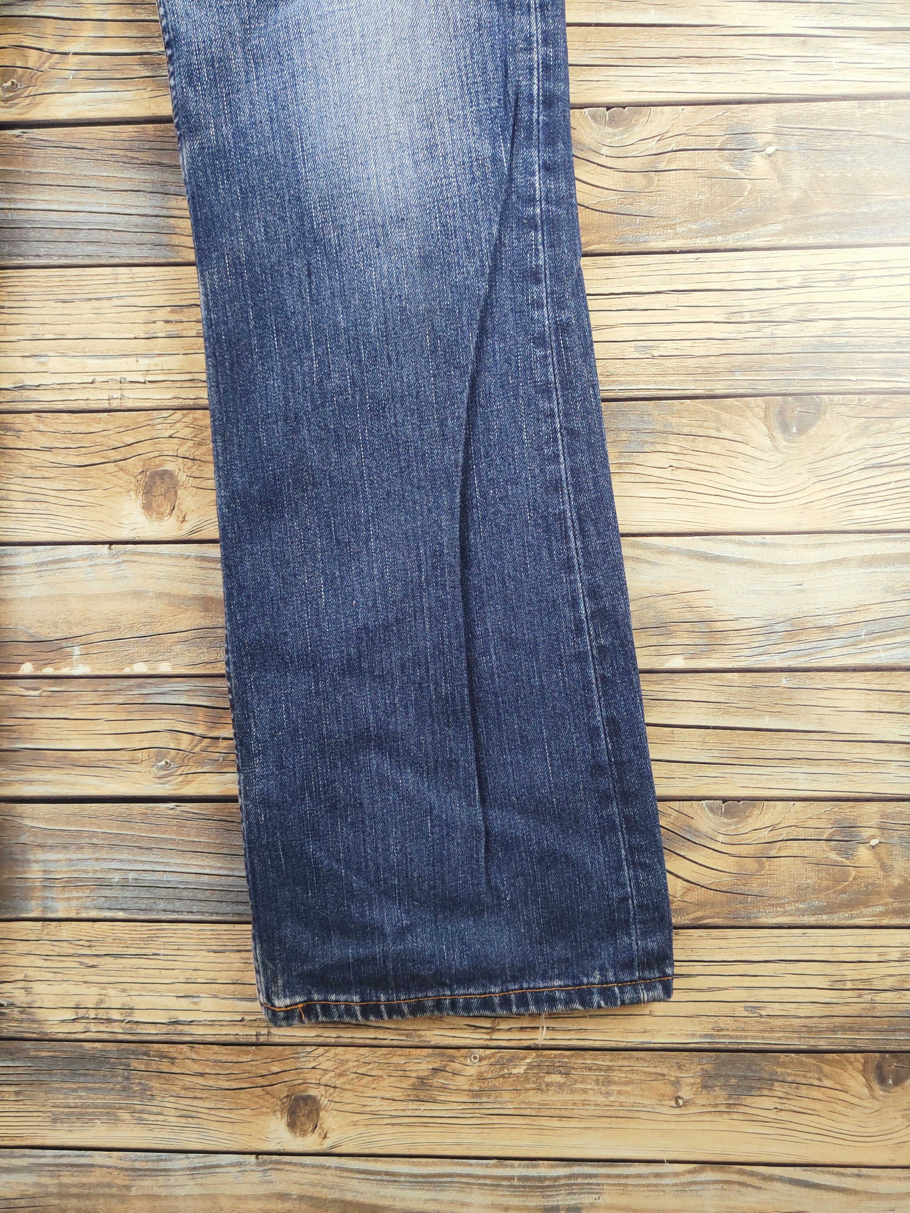 Levi's Levi's Dark Blue Distressed Ripped Jeans #S2806 Size US 32 / EU 48 - 6 Thumbnail