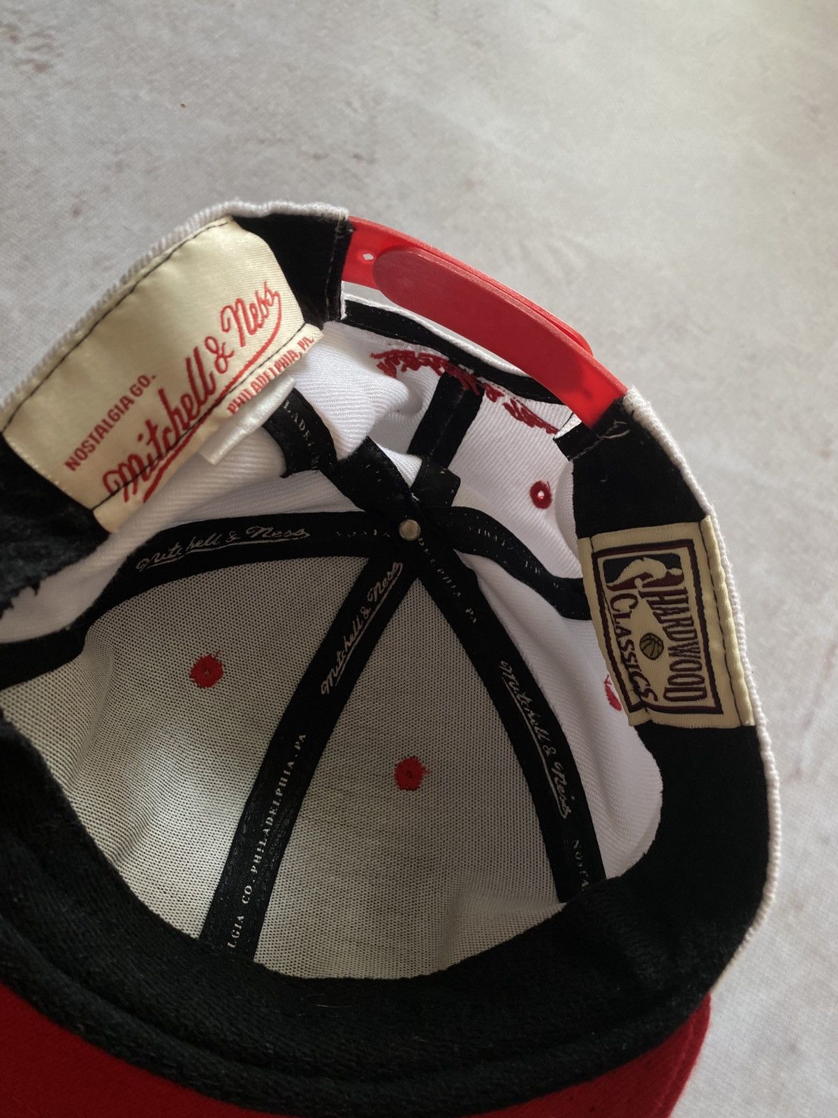 Mitchell & Ness × NBA Vintage Chicago Bulls Cap Mitchell & Ness NBA Hat Y2k RARE Size ONE SIZE - 6 Thumbnail