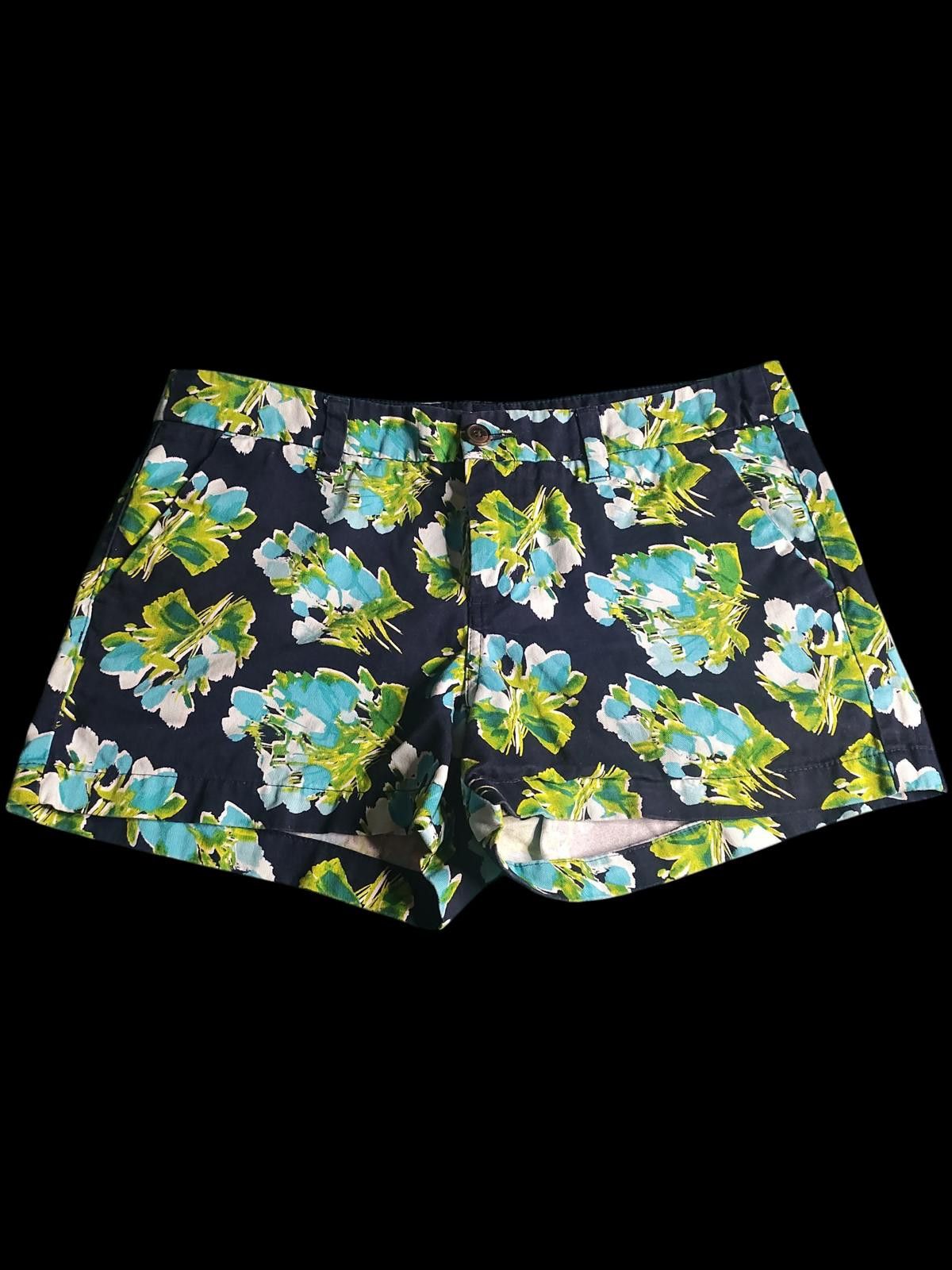 Merona Merona Women's Floral Print Casual Shorts Size 10 Size 32" / US 10 / IT 46 - 4 Thumbnail