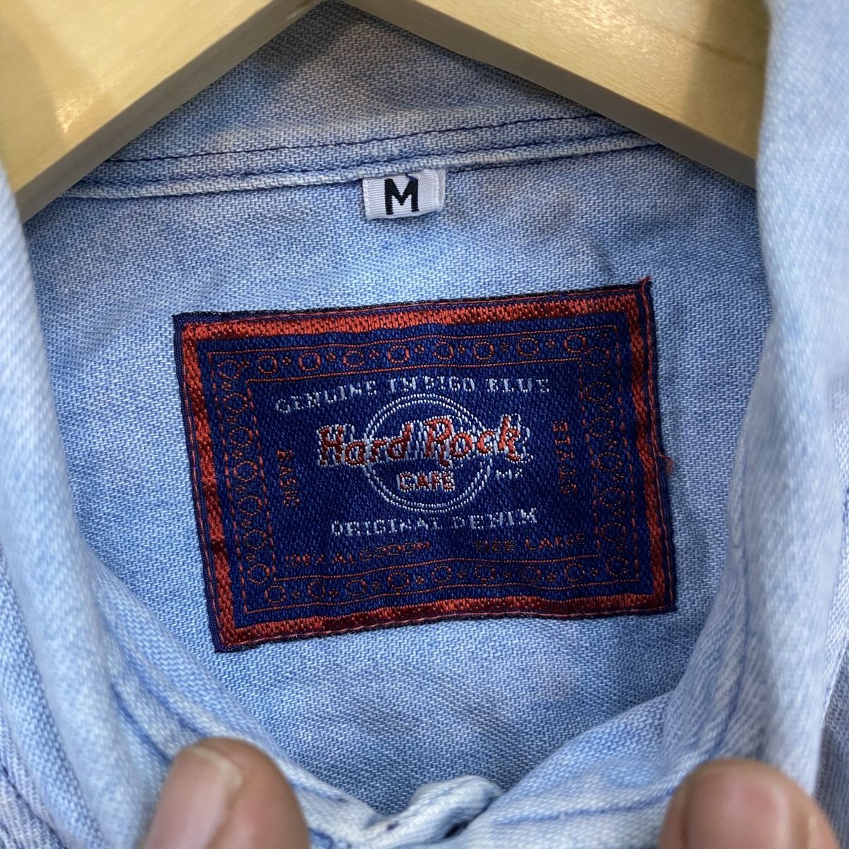 Hard Rock Cafe Vintage Hard Rock Cafe Cancun Shirt Jeans Embroidery Size US M / EU 48-50 / 2 - 7 Thumbnail