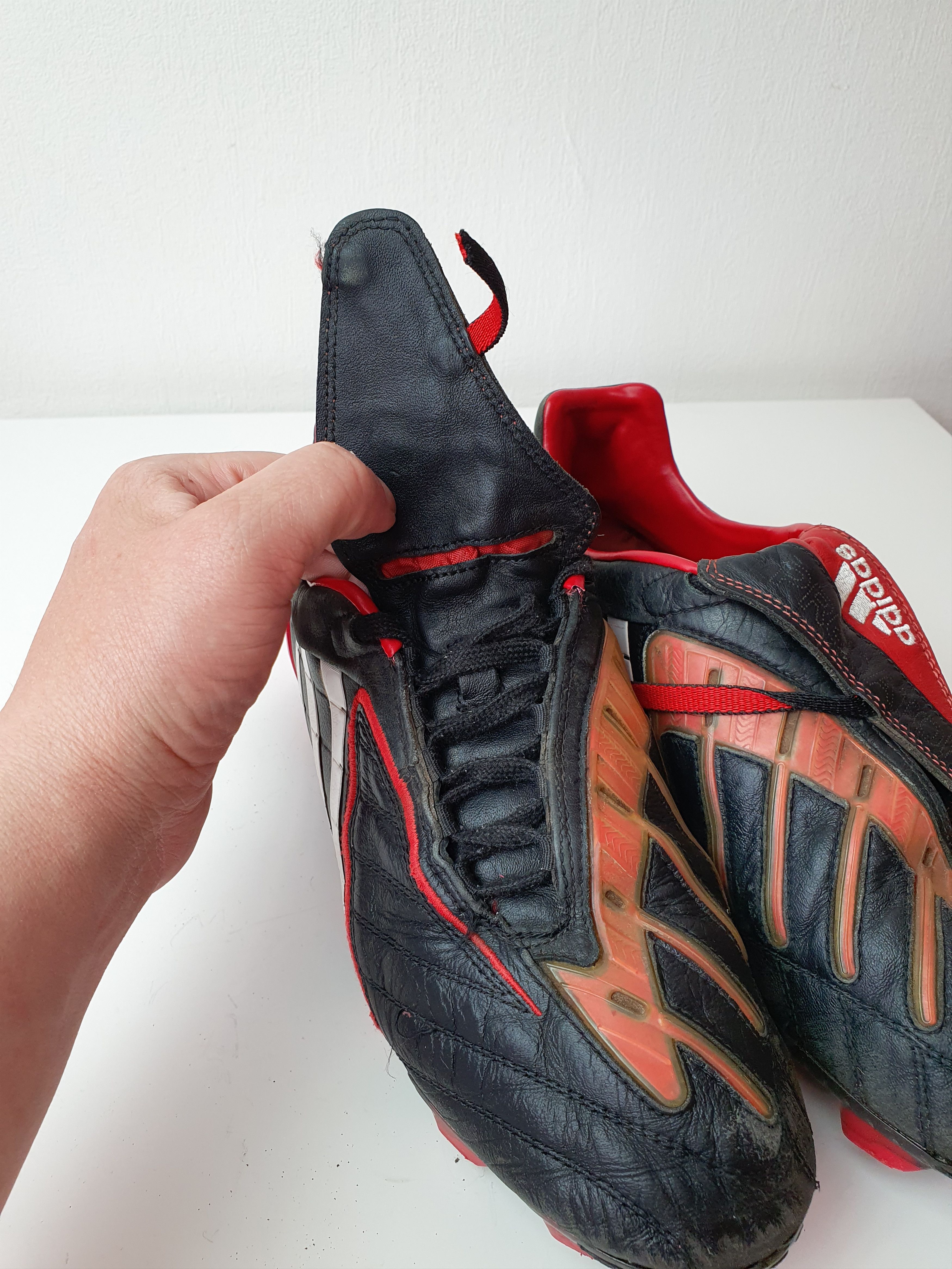 Adidas Vintage Caps Adidas Predator Powerswerve Football 2008 Size US 9 / EU 42 - 17 Thumbnail