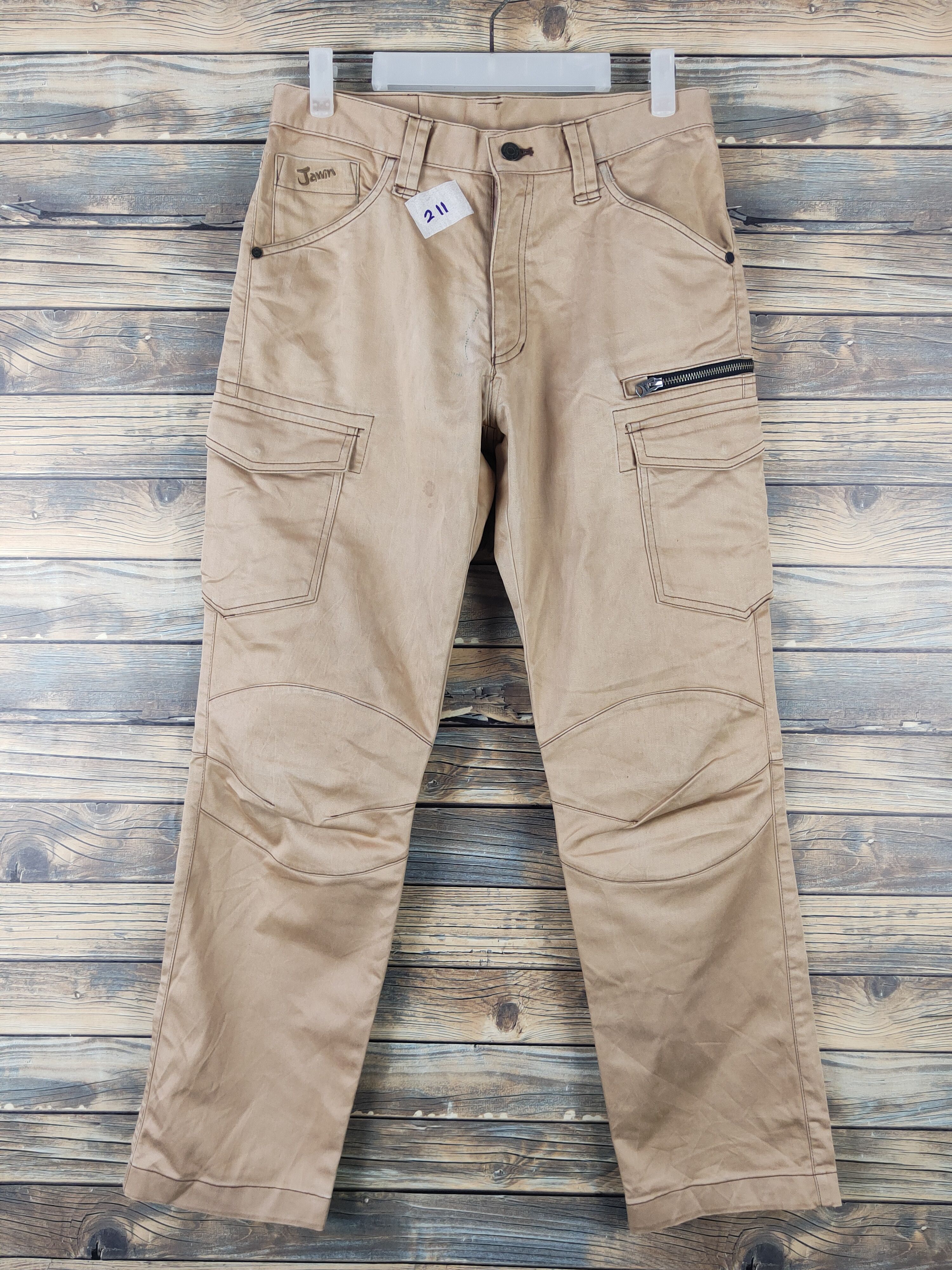 Japanese Brand DLL Jawin Brown Multipocket Tactical Cargo Pants #211 Size US 30 / EU 46 - 1 Thumbnail