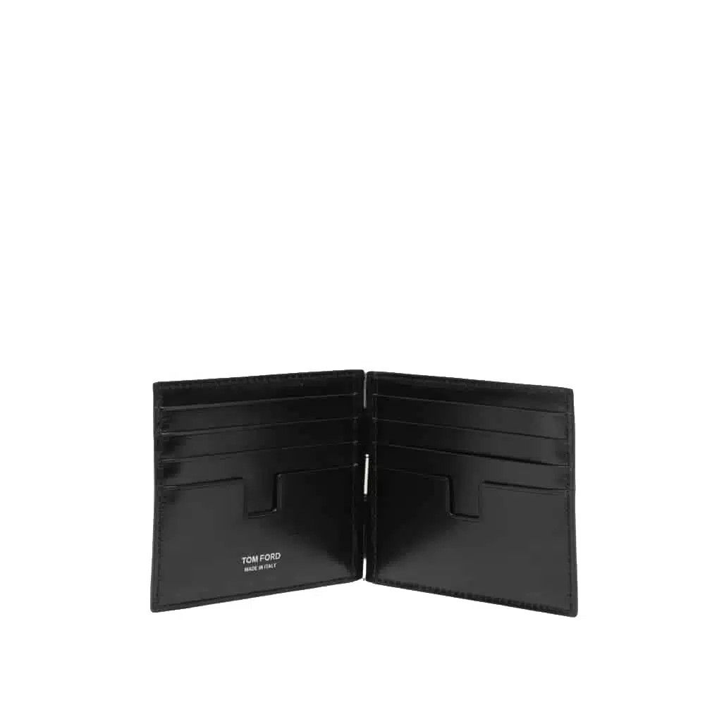 Tom Ford o1loc1c0426 YM231 Size: OS / Patent Leather Wallet in Black Size ONE SIZE - 2 Thumbnail