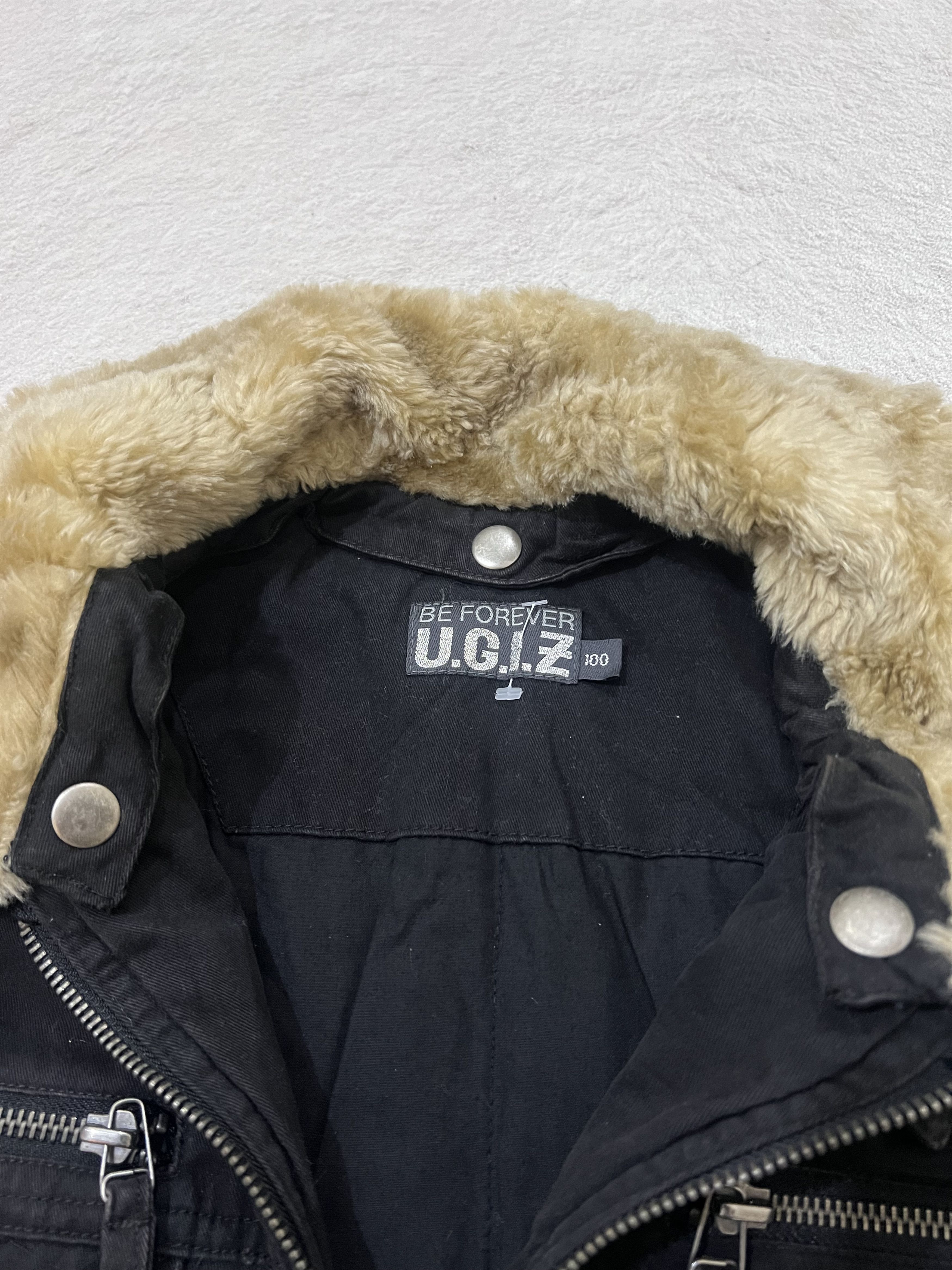 Japanese Brand 2000s Ugiz Hysteric Fur Work Biker y2k Lgb Ifsixwasnine Size US M / EU 48-50 / 2 - 6 Thumbnail