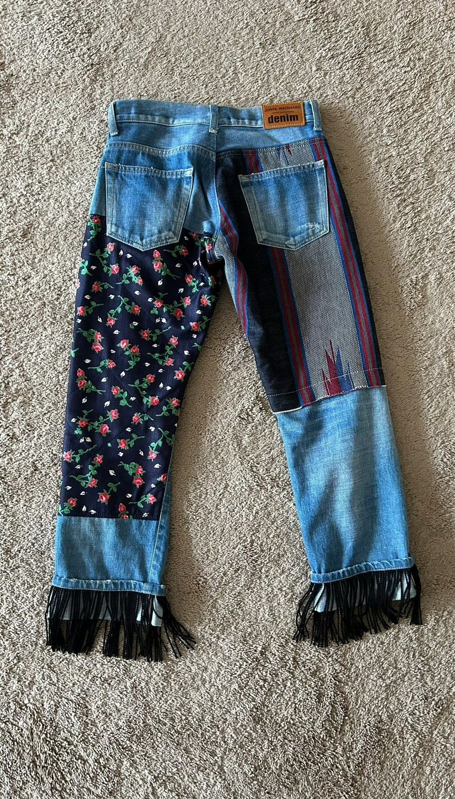 Comme des Garcons × Junya Watanabe Junya Watanabe SS14 Fringe Jeans Size 26" / US 2 / IT 38 - 2 Thumbnail