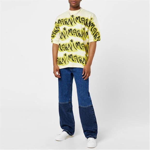 Marni o1g2r1mq0524 Logo T-Shirts in Multicolor Size US S / EU 44-46 / 1 - 6 Thumbnail