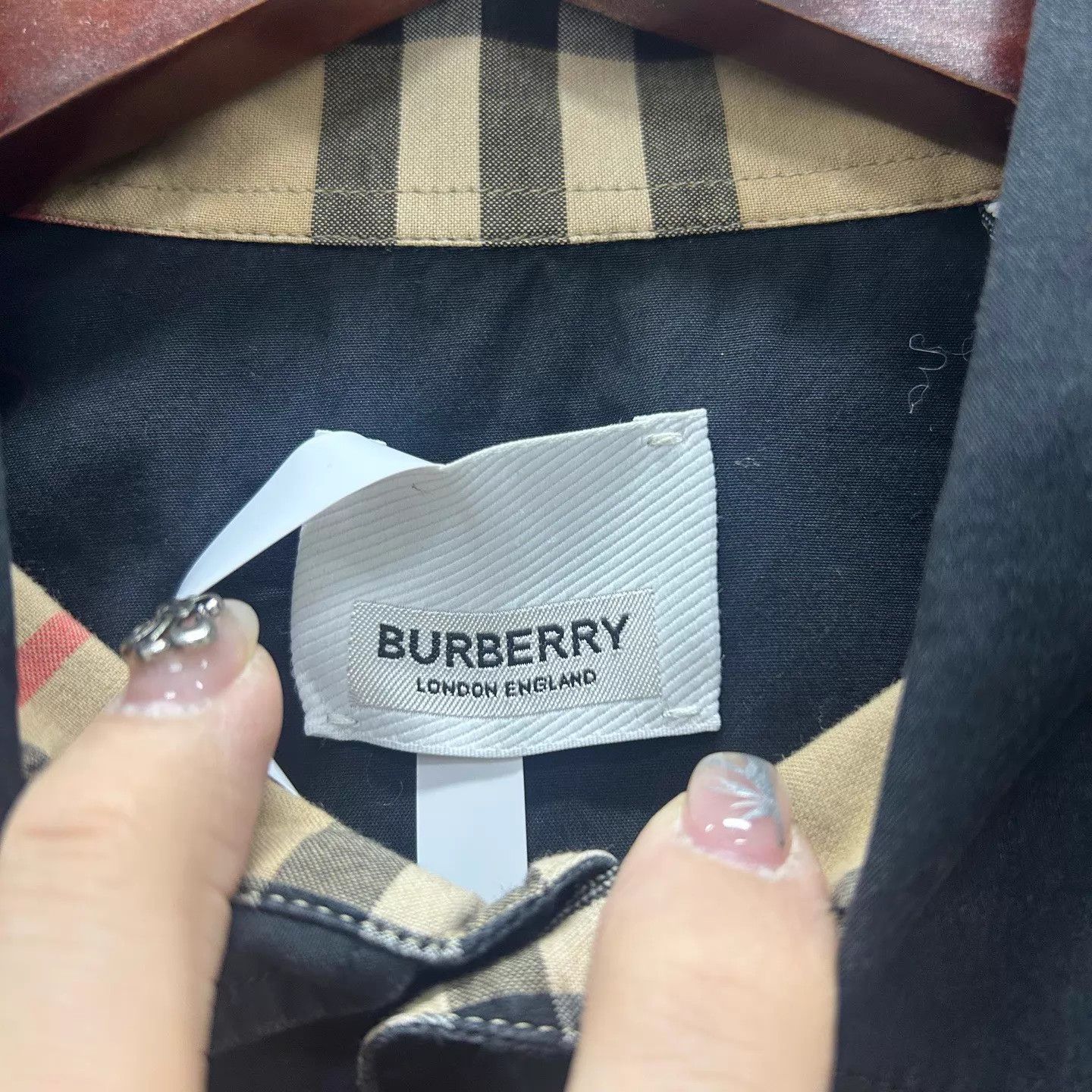 Burberry BURBERRY Black Shirt S 99 New Size US S / EU 44-46 / 1 - 3 Thumbnail
