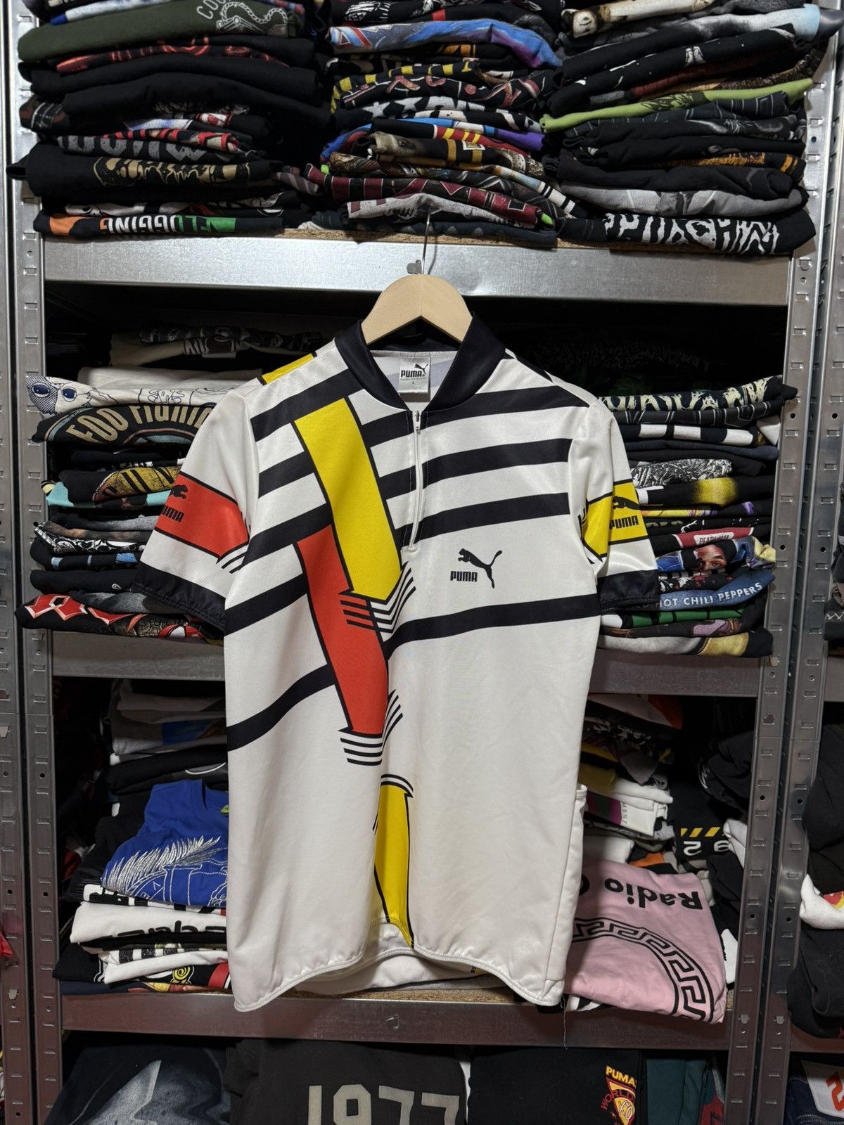 Bicycle Vintage 1980’s Puma Cycling Jersey Cycling Sport Jersey Size US L / EU 52-54 / 3 - 1 Thumbnail
