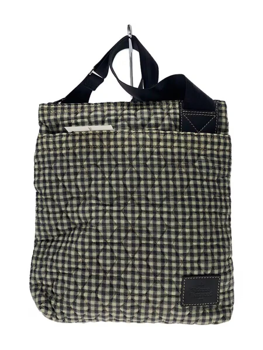 Vivienne Westwood Check Stitch Pattern Shoulder Bag Size ONE SIZE - 1 Thumbnail
