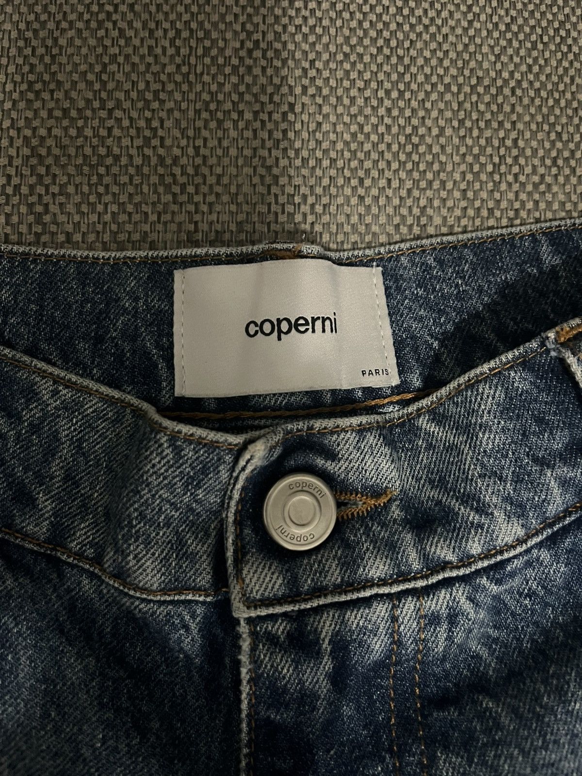 Coperni Blue Denim Shorts Size 28" / US 6 / IT 42 - 4 Thumbnail