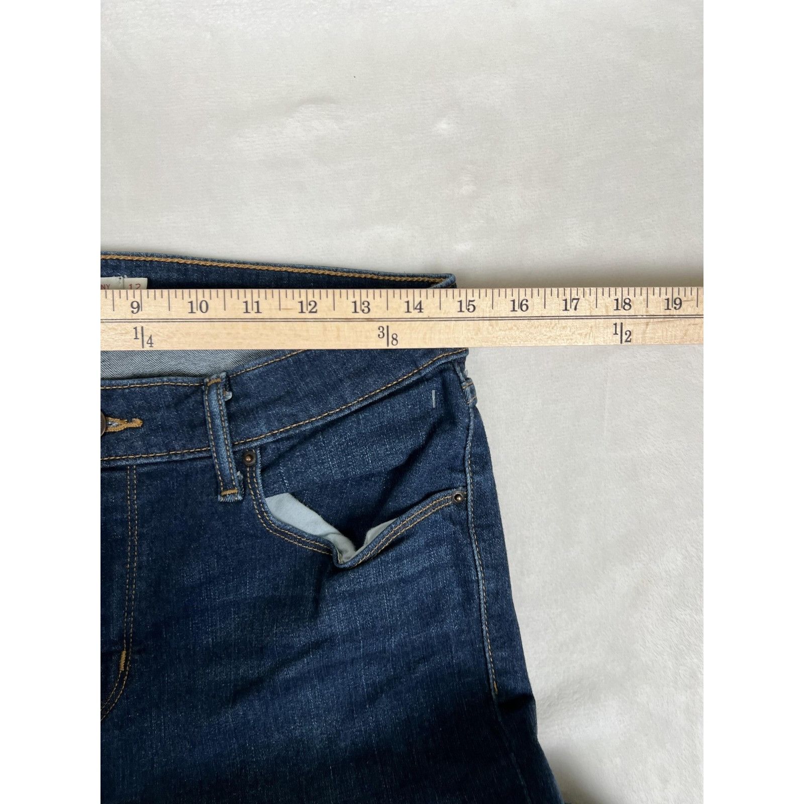 Levi's Levi's Jeans Womens 12 Blue Classic Mid Rise Skinny Ankle Ra Size 32" / US 10 / IT 46 - 5 Thumbnail