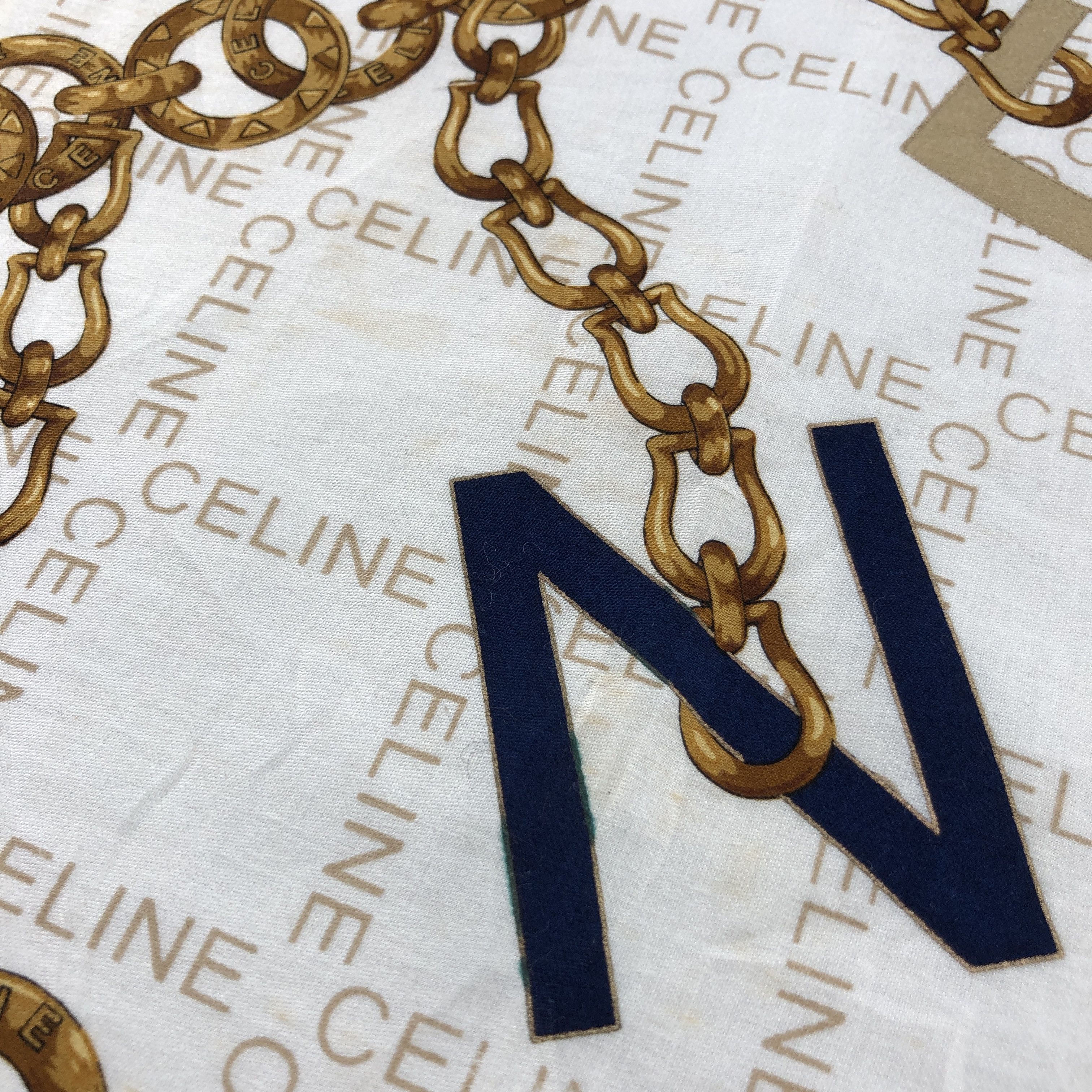 Celine Celine Handkerchief Neckerchief Bandana H3029 Size ONE SIZE - 5 Thumbnail