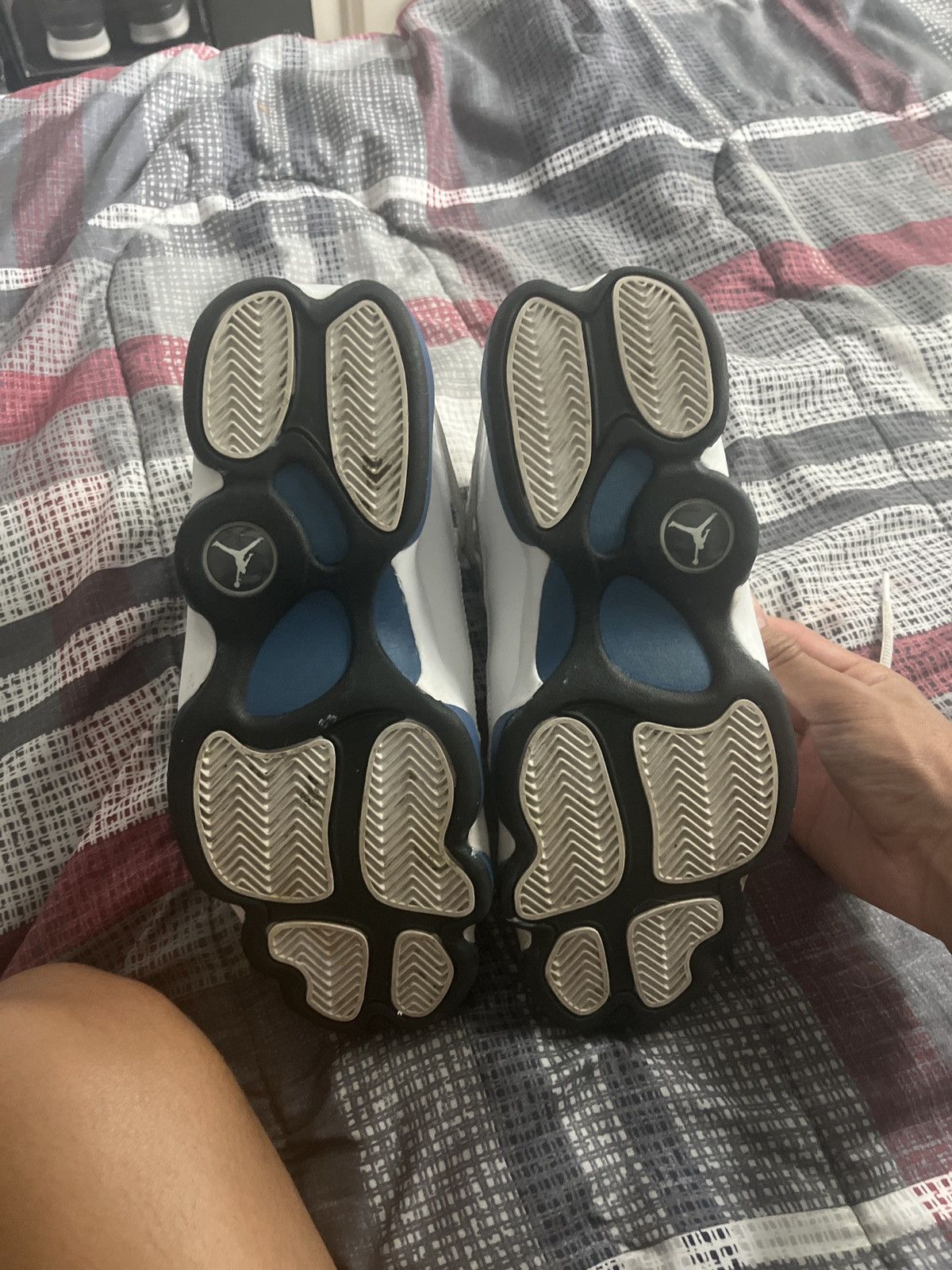 Nike Jordan 6 rings sports blue Size US 8.5 / EU 41-42 - 5 Thumbnail