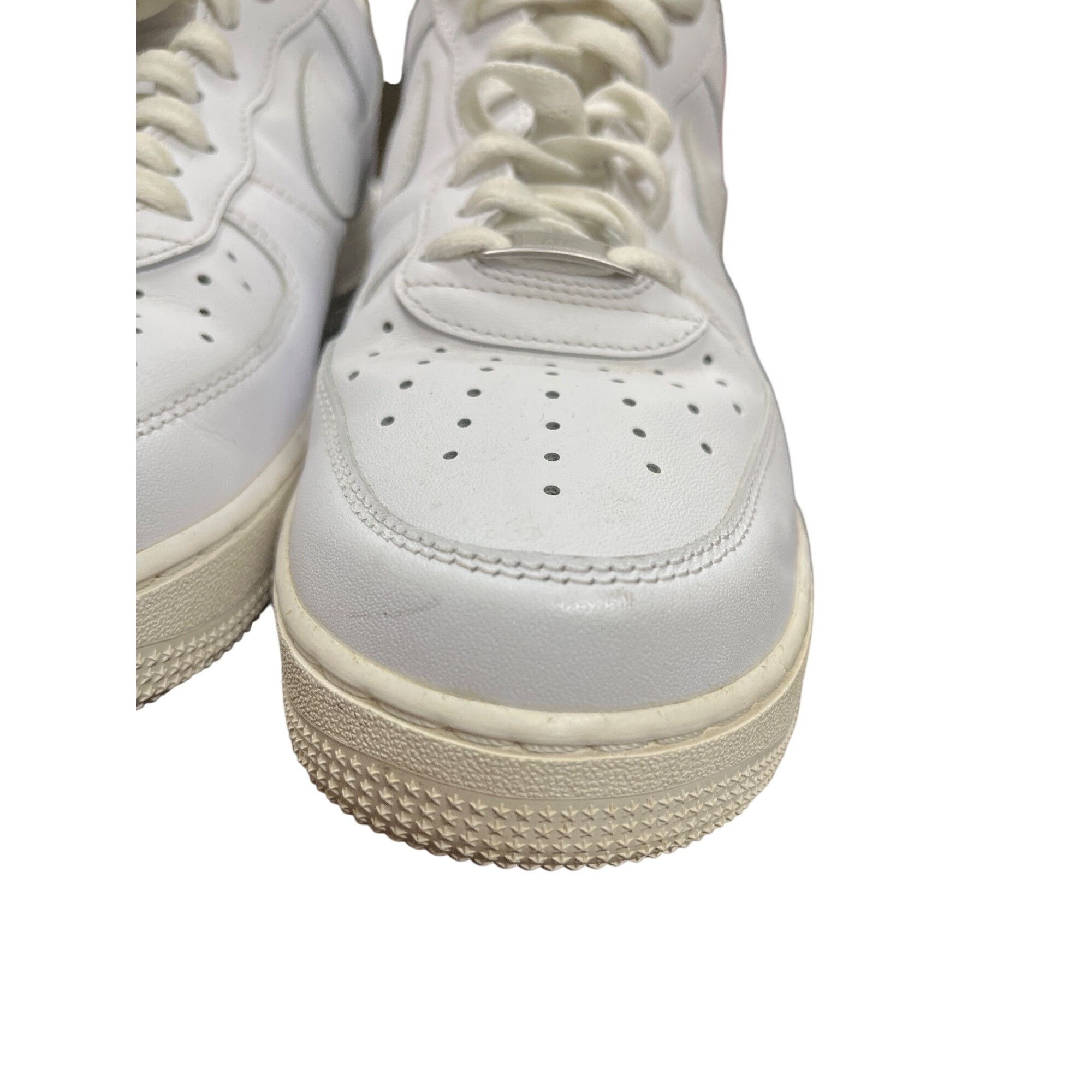 Nike Nike Air Force trip white mens low casual athletic sneakers Size US 10.5 / EU 43-44 - 11 Thumbnail