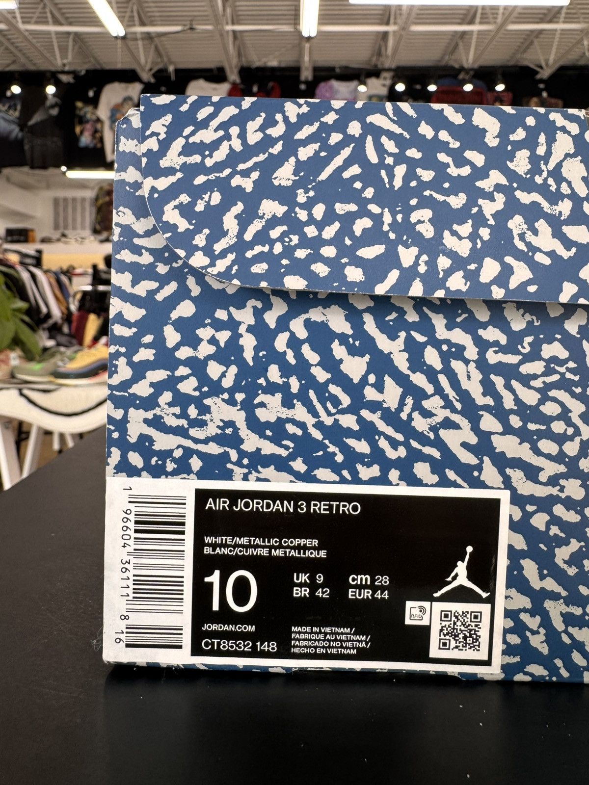 Jordan Brand Air Jordan 3 Wizards Size 10 (2023) Size US 10 / EU 43 - 11 Thumbnail