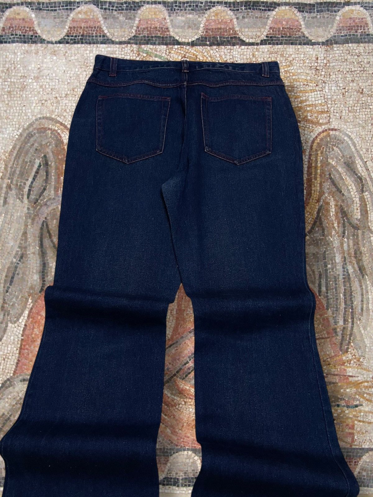 Hysteric Glamour Vintage 1990s Japan Designer QUICK Pop Star Flared Denim Size US 30 / EU 46 - 11 Thumbnail