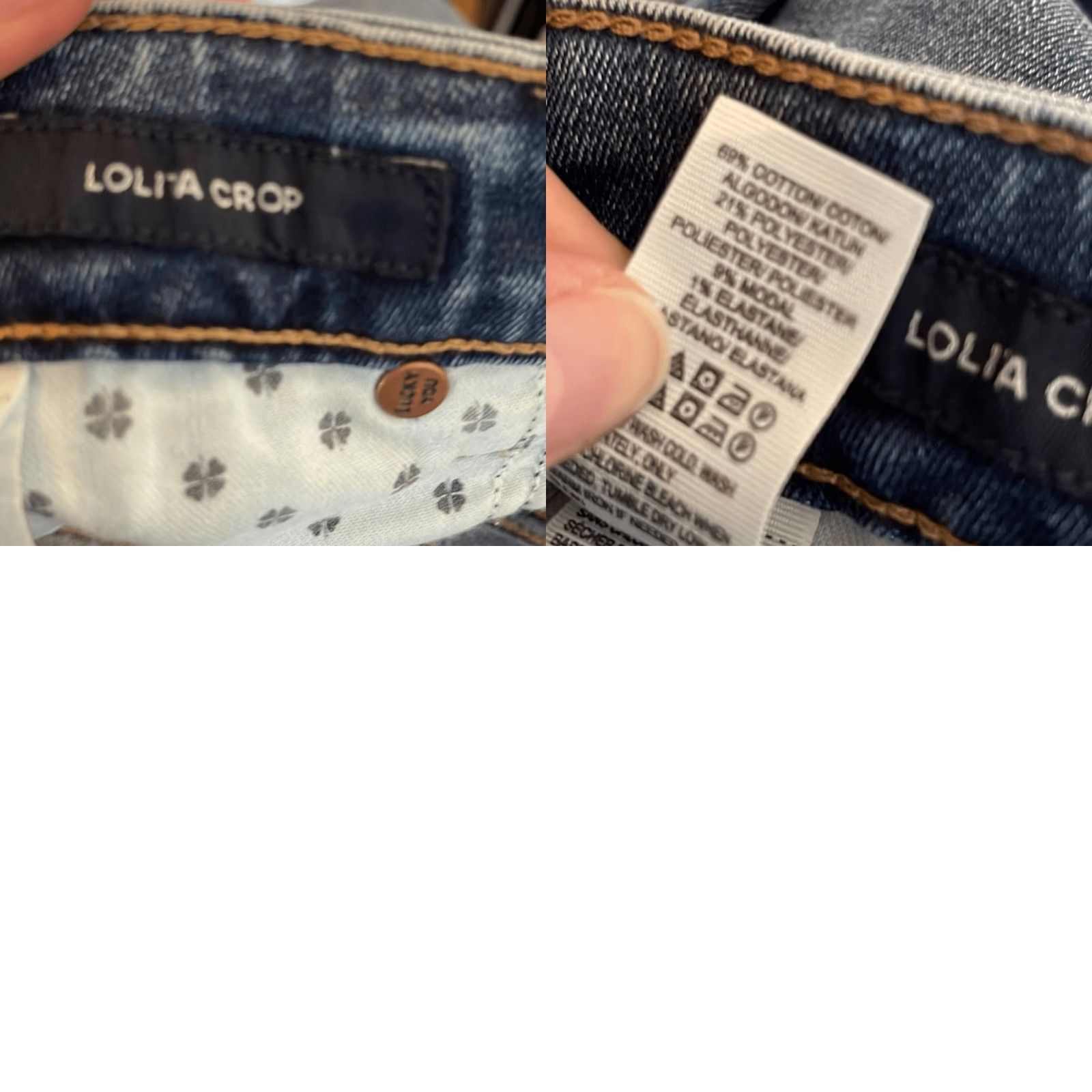 Lucky Brand Lucky Brand Women’s Lolita Crop Jeans size 6 Blue Size 28" / US 6 / IT 42 - 8 Thumbnail