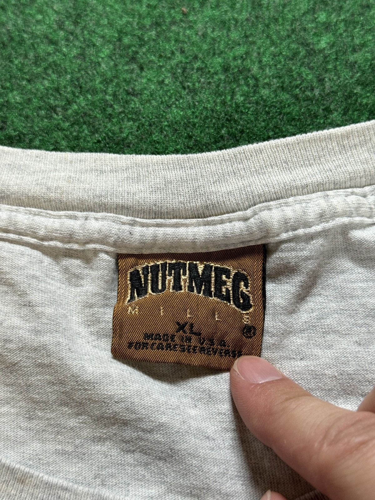 Nutmeg × Vintage Vtg 90s Bob’s Big RARE Nutmeg Mills Fast Food Promo T Shirt Size US XL / EU 56 / 4 - 5 Thumbnail
