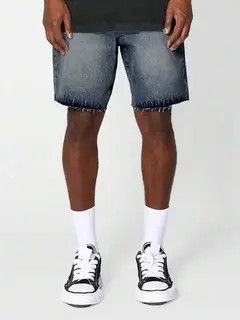 Jean Kuroda x azawa Jeans Denim Shorts Raw Edge Distressed Size US 34 / EU 50 - 7 Thumbnail
