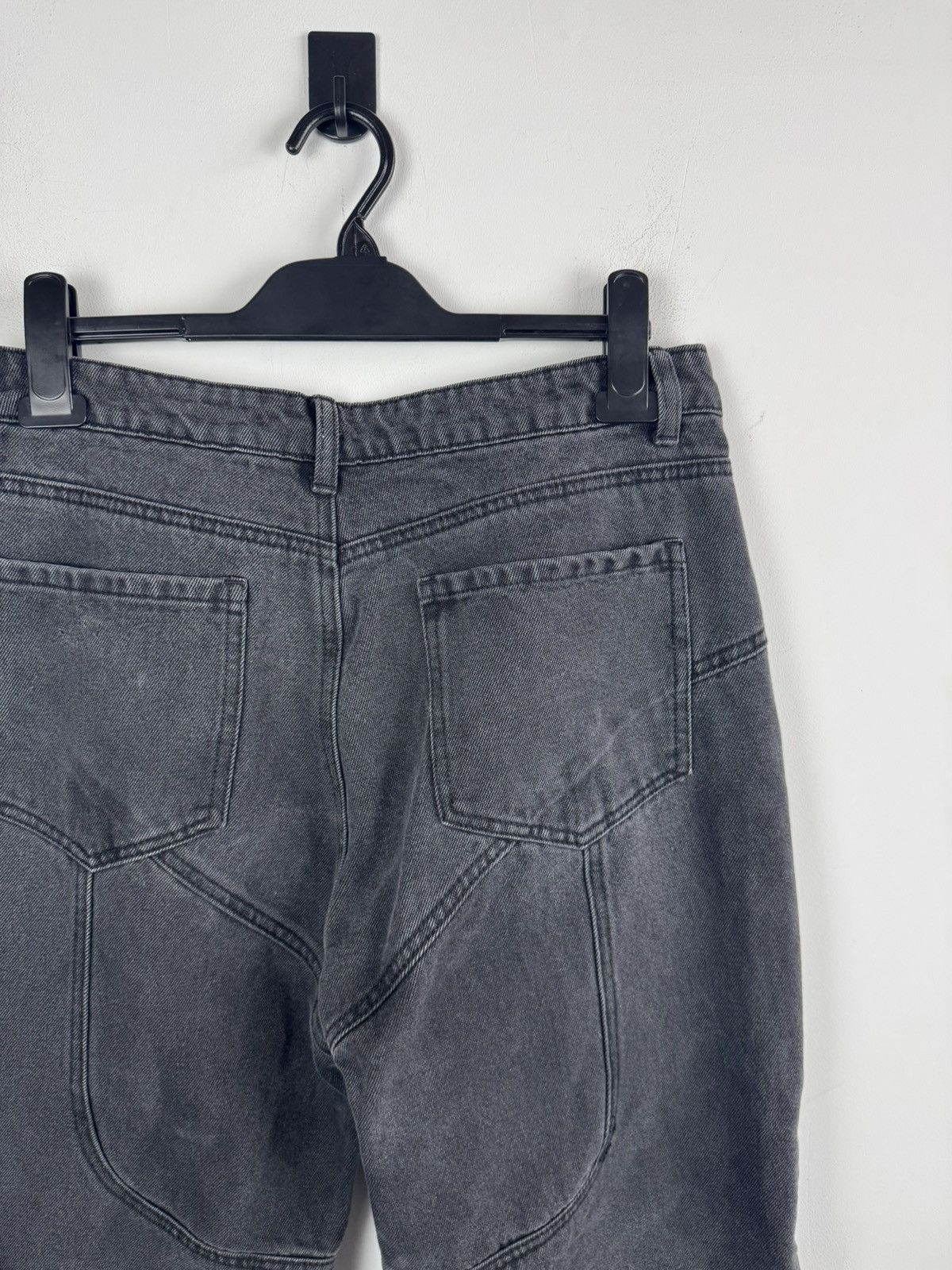 Vintage Luxe To Kill Avant Garde Opium Style Oversized Denim Jeans Size 30" / US 8 / IT 44 - 4 Thumbnail