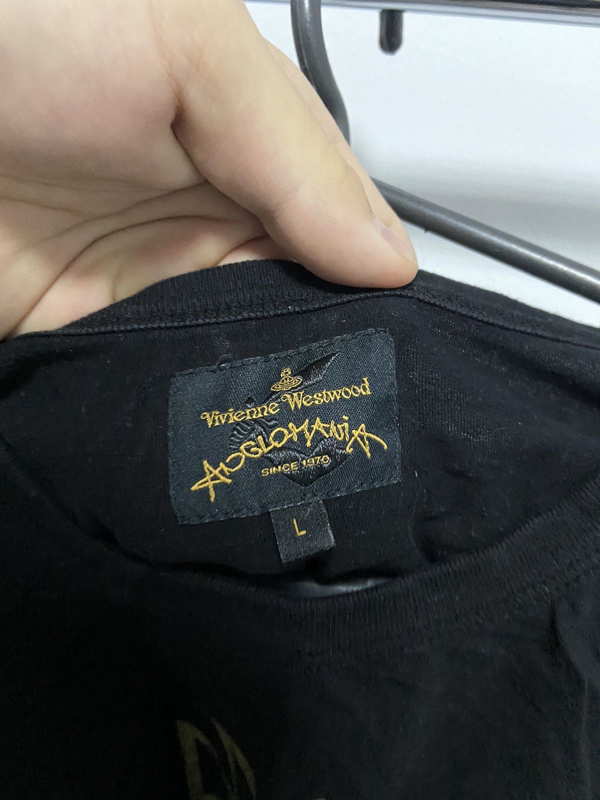 Vintage × Vivienne Westwood Vivienne Westwood Big Logo Vintage T shirt Luxury Size US L / EU 52-54 / 3 - 4 Thumbnail