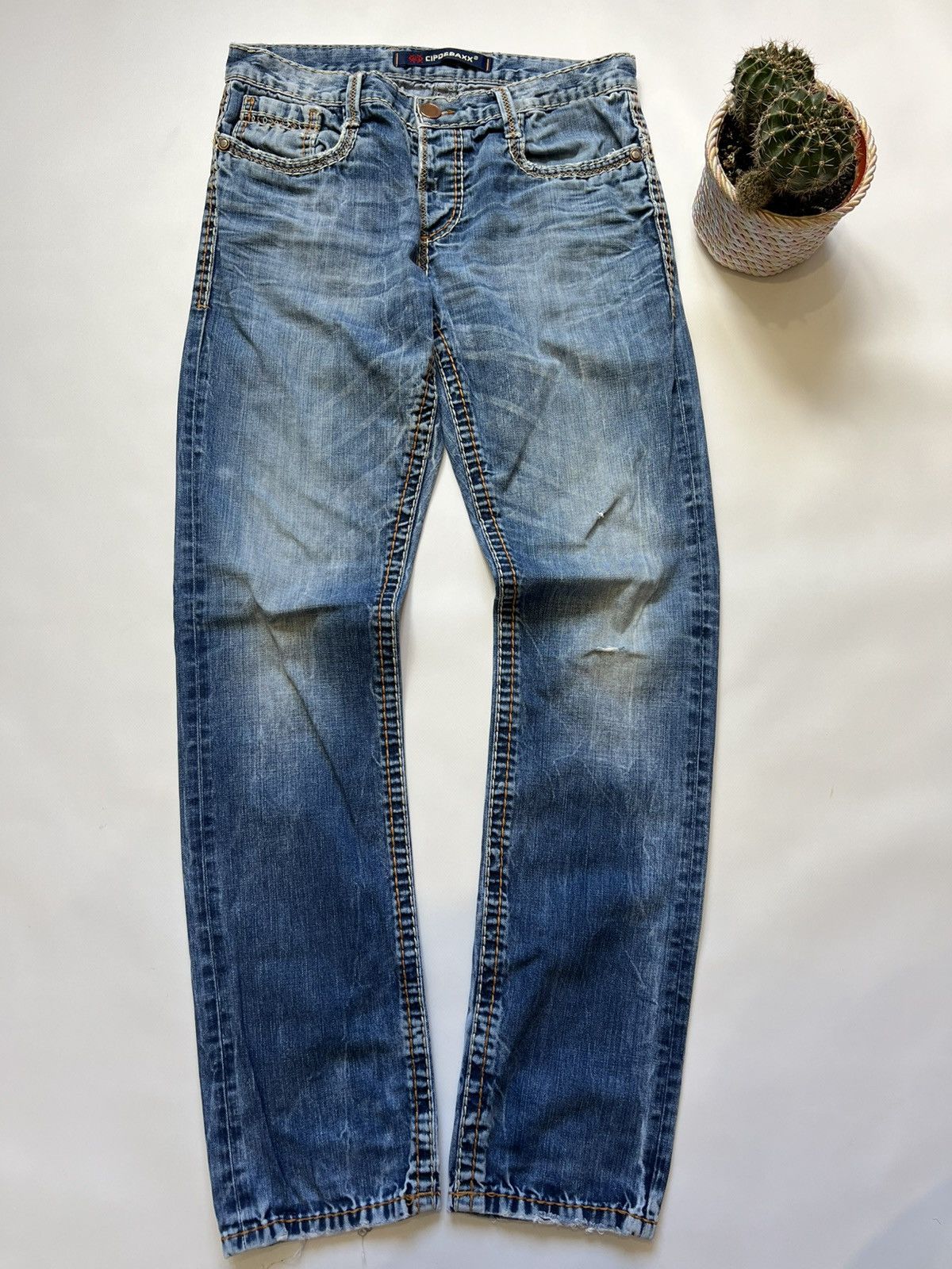 Rock Revival Cipo Baxx Blue Pants Jeans Denim Rare Size US 32 / EU 48 - 5 Thumbnail