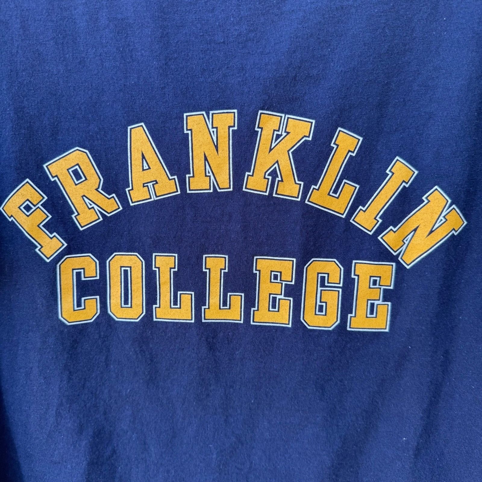 Jansport Jansport Franklin College Graphic T-Shirt Mens Medium Navy B Size US M / EU 48-50 / 2 - 3 Thumbnail
