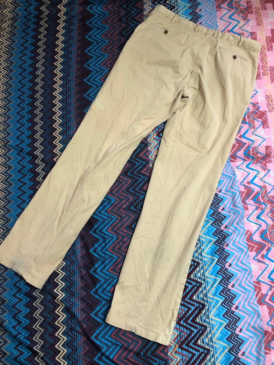 Polo Ralph Lauren Y2K Polo by Ralph Lauren beige jeans pants vintage Size US 36 / EU 52 - 20 Thumbnail
