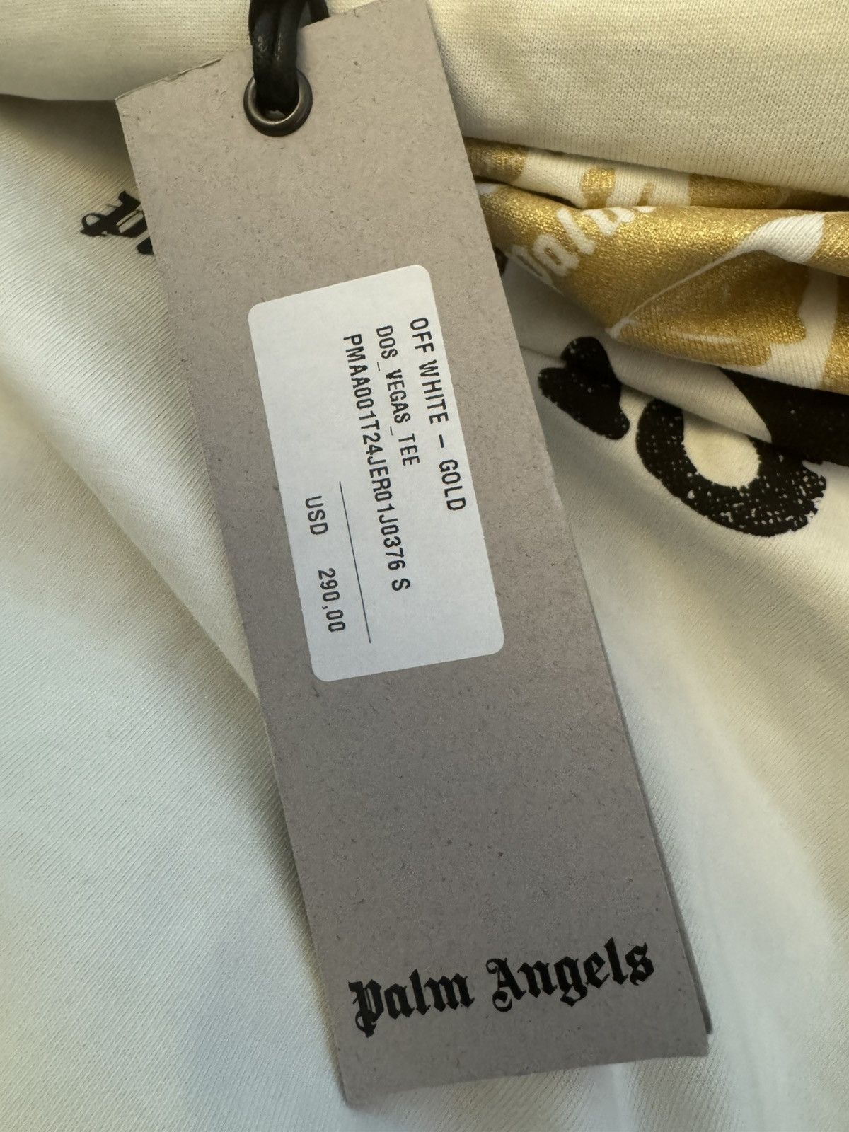 Palm Angels PALM ANGELS DOS VEGAS TEE Size US S / EU 44-46 / 1 - 3 Thumbnail
