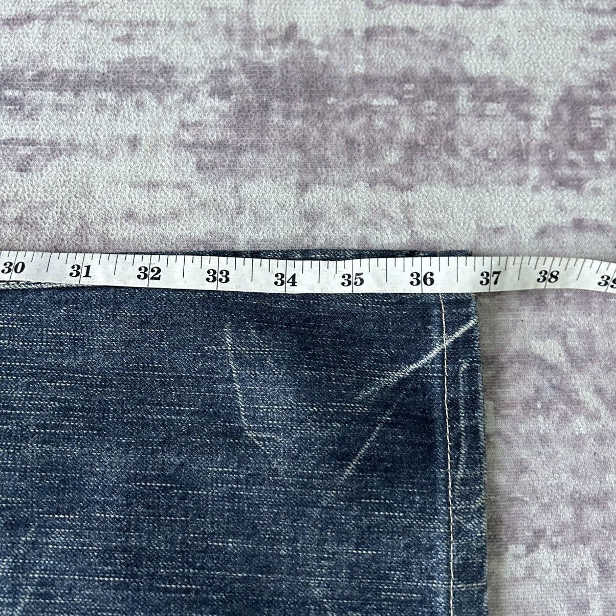 If Six Was Nine 503 Super Flared Mudwash Jeans Size 31" - 16 Thumbnail