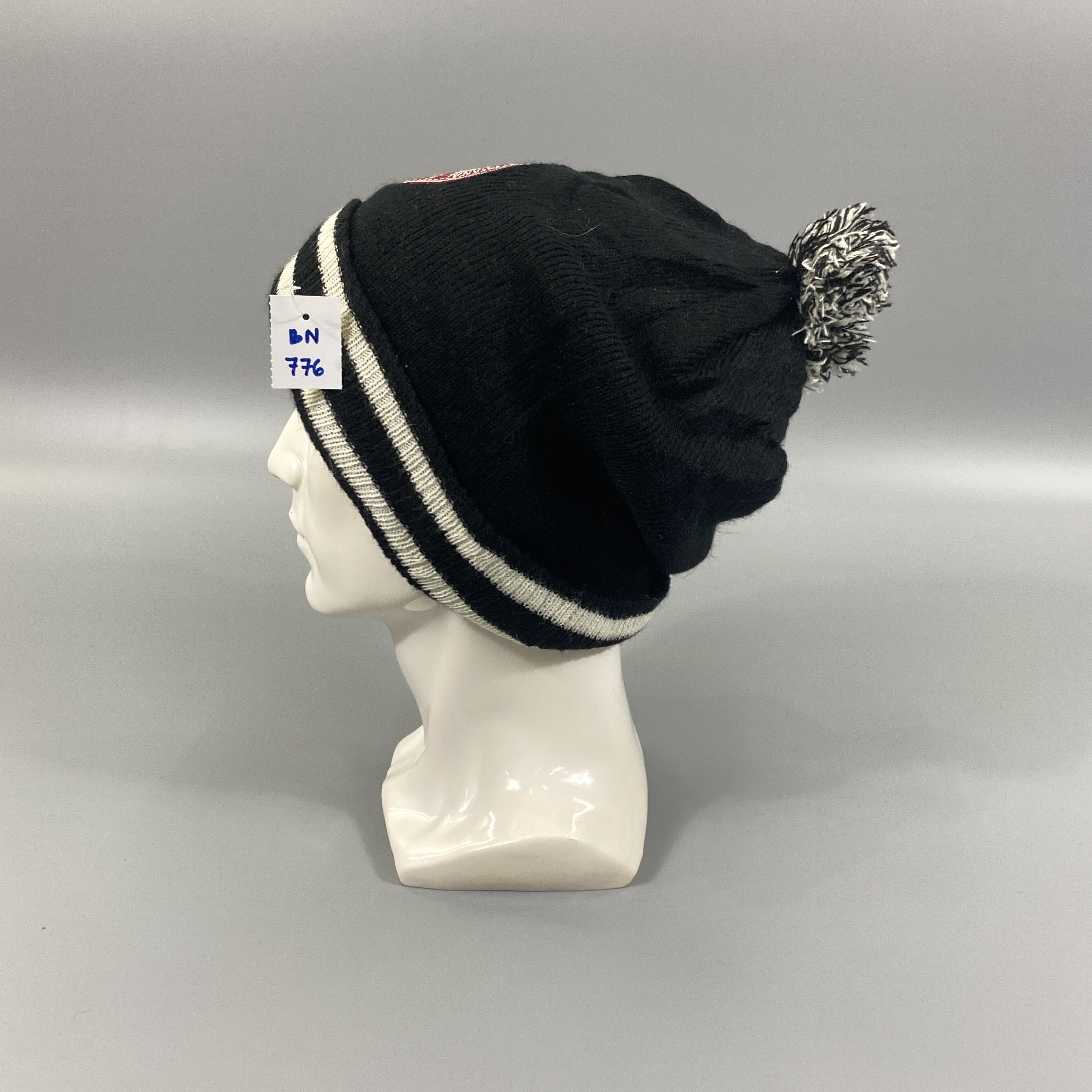 Japanese Brand Best Friend Beanie Pom Pom -BN776 Size ONE SIZE - 3 Thumbnail