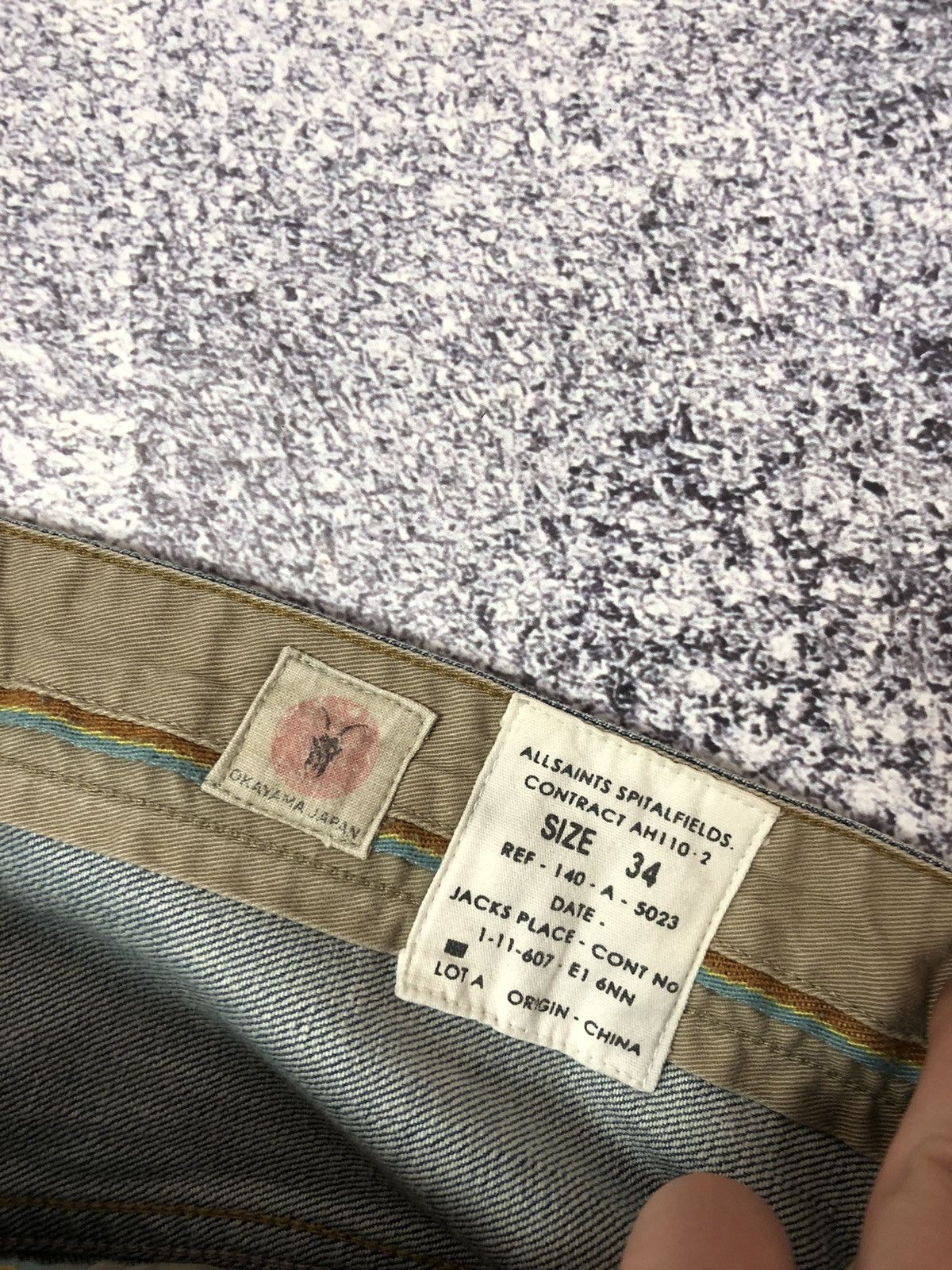 Allsaints × Vintage Vintage men’s jeans Allsaints size 34 rare casual y2k japan Size US 34 / EU 50 - 4 Thumbnail