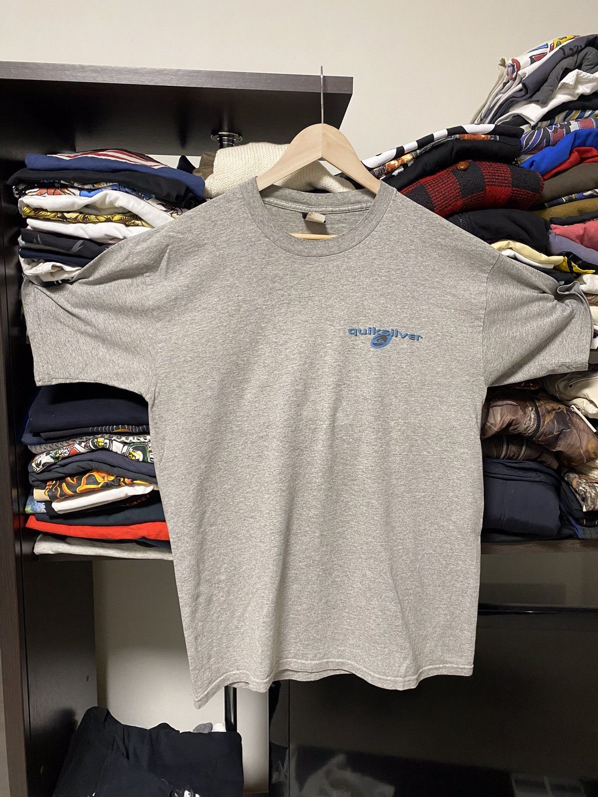 Quiksilver × Vintage Vintage Quiksilver Big Logo TEE Size US XL / EU 56 / 4 - 3 Thumbnail