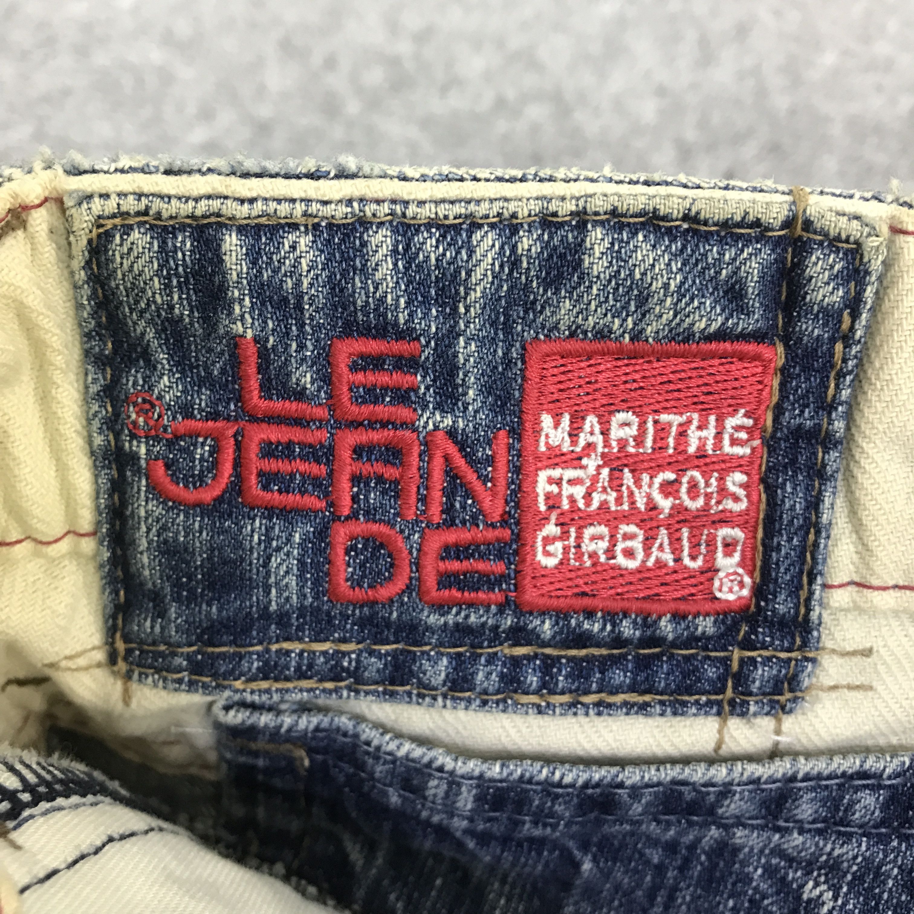 Marithe + Francois Girbaud LE JEAN DE DENIM K118B19 Size US 33 - 15 Thumbnail