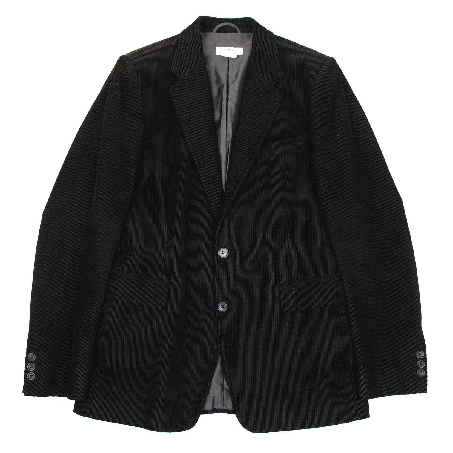 Dries Van Noten Corduroy 2B Jacket in Dark Brown Size 50 Size US M / EU 48-50 / 2 - 1 Thumbnail