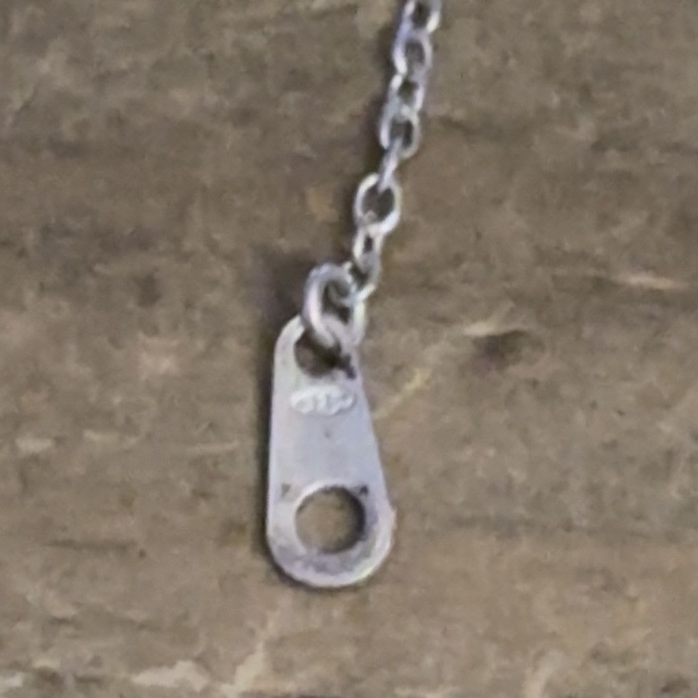Other Vintage delicate 925 silver sideway cross necklace Size ONE SIZE - 4 Thumbnail