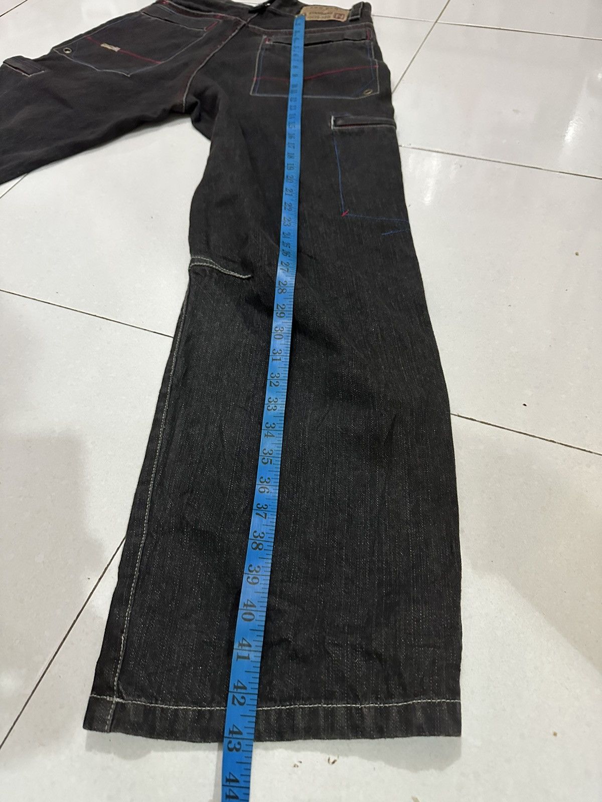 Japanese Brand VTG BOGO Denim Cargo Pants size Size US 30 / EU 46 - 16 Thumbnail
