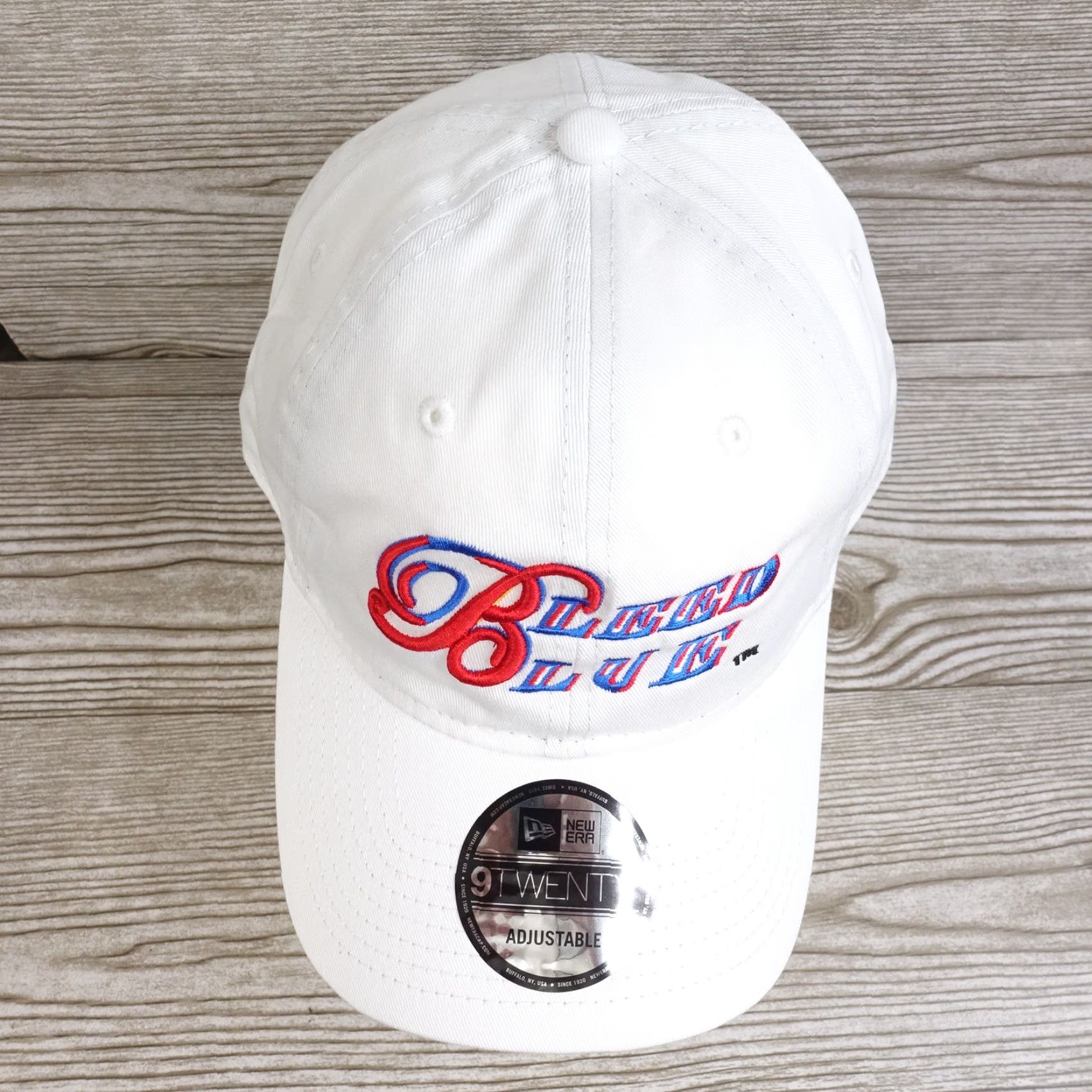 New Era VINTAGE New Era Baseball Cap - Unisex Adjustable White Strapback Cap 90s Style Size ONE SIZE - 4 Thumbnail